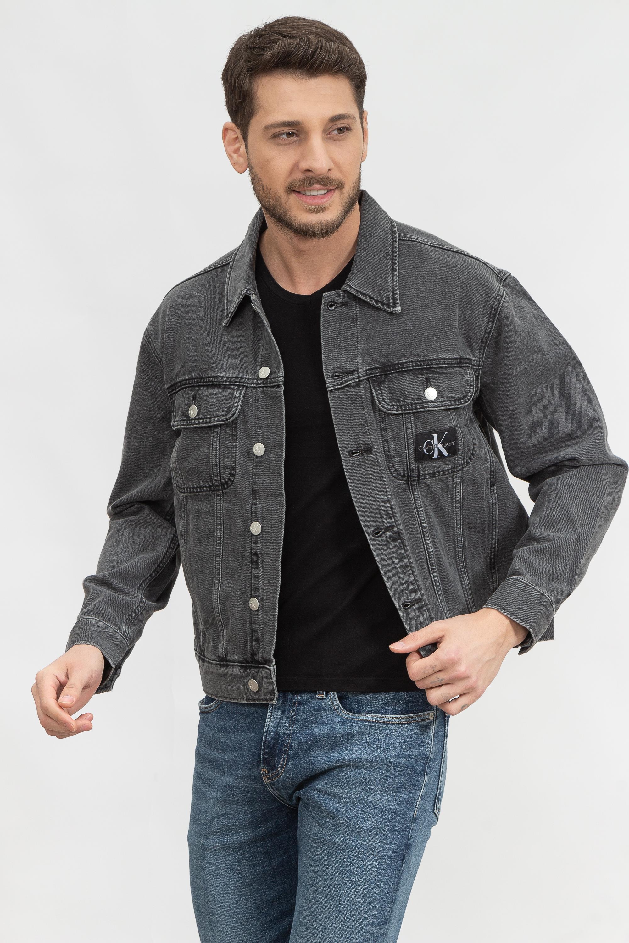 Calvin Klein Regular 90S Denim Jacket Erkek Jean Ceket