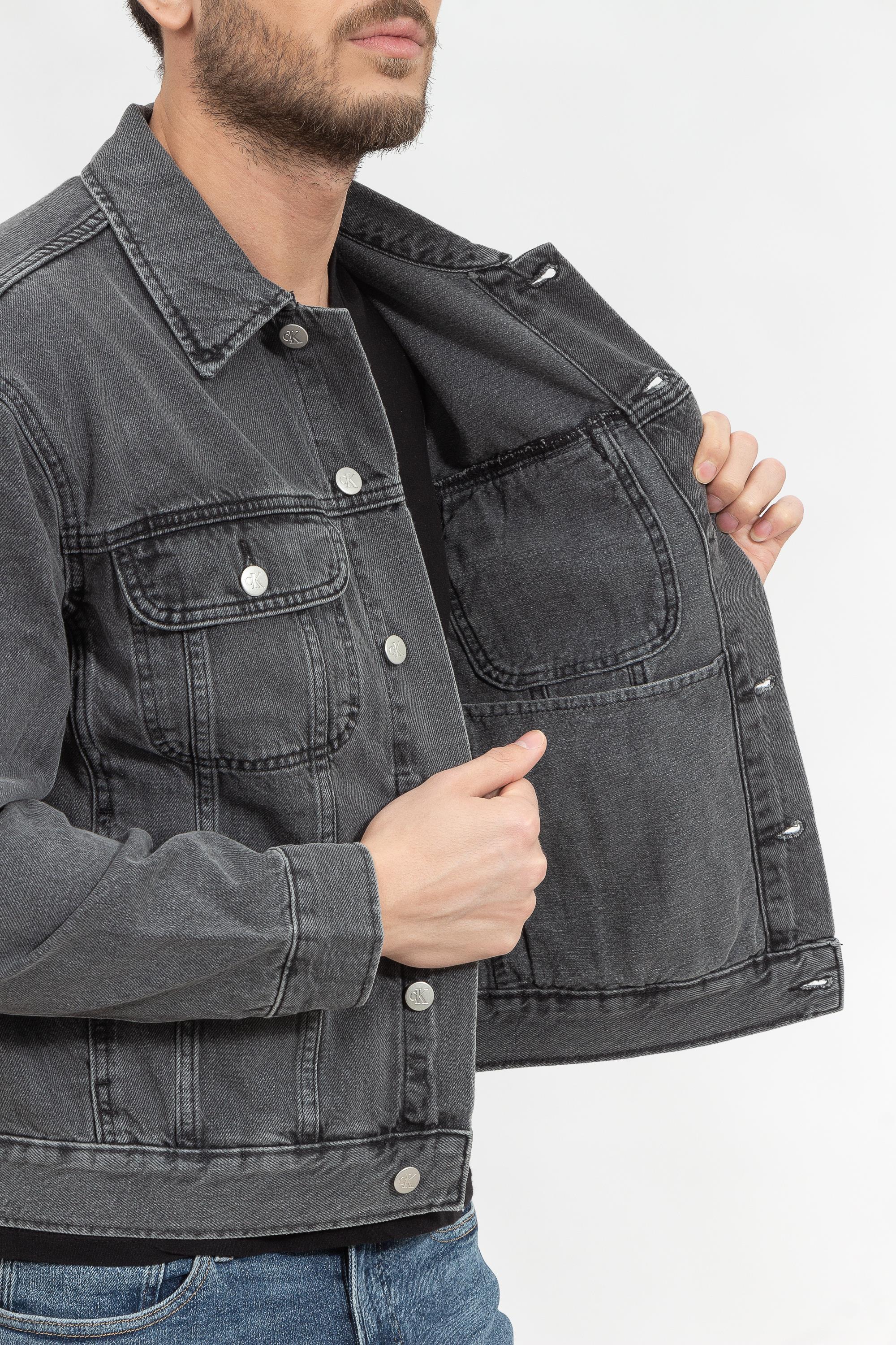 Calvin Klein Regular 90S Denim Jacket Erkek Jean Ceket