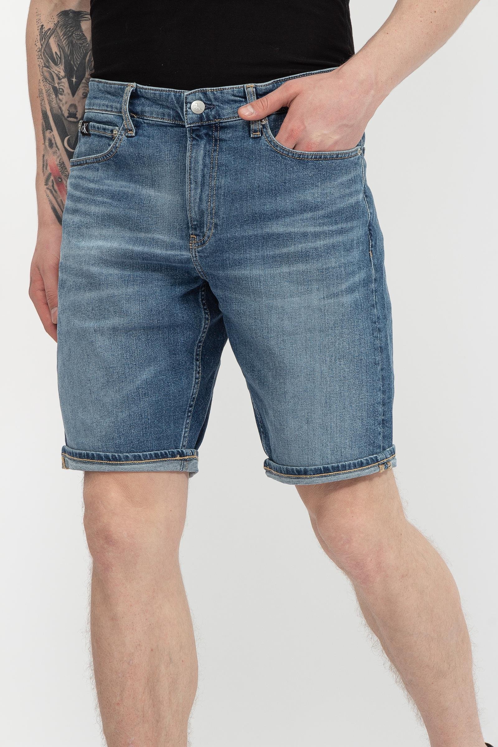 Calvin Klein Regular Short Erkek Jean Şort