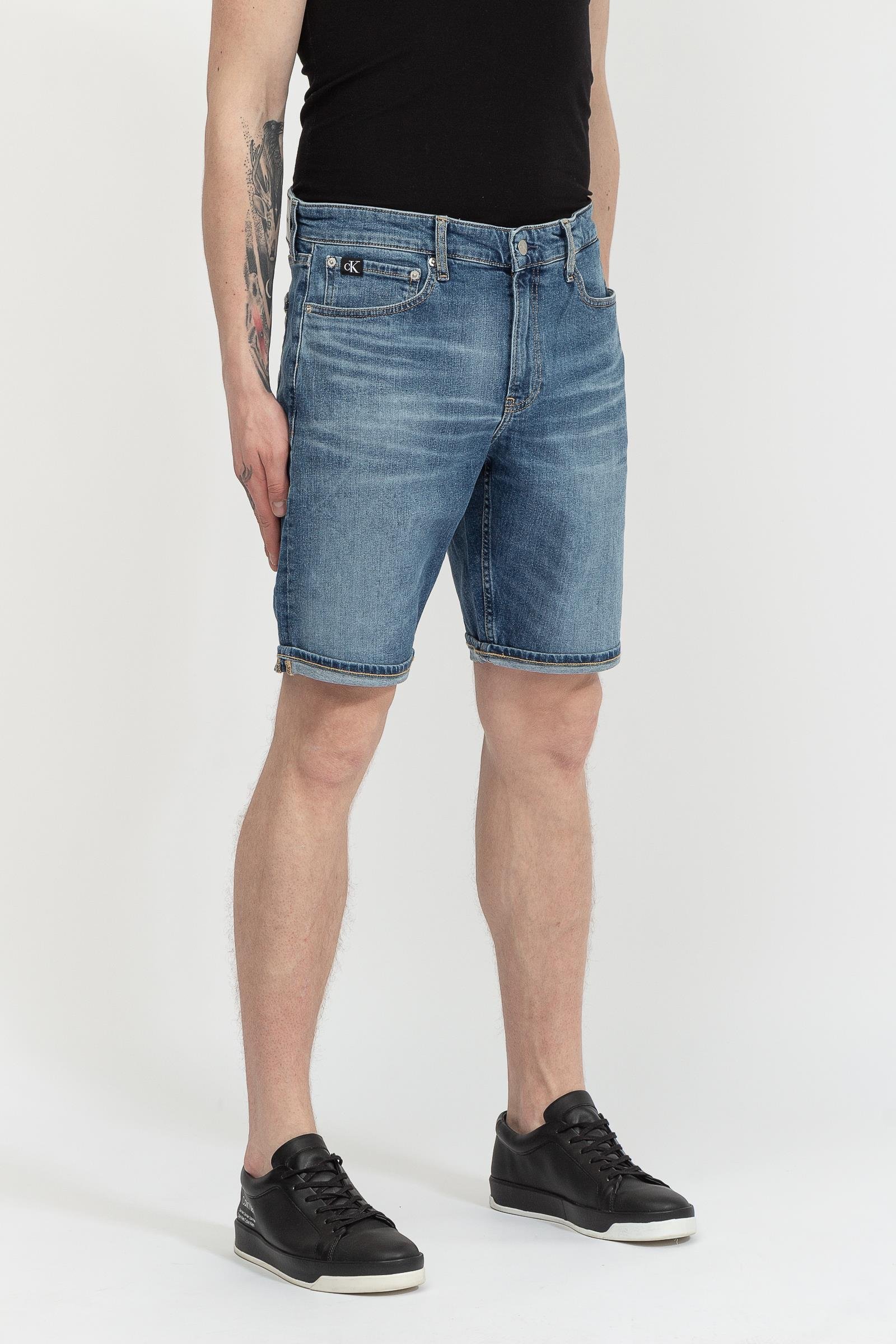 Calvin Klein Regular Short Erkek Jean Şort
