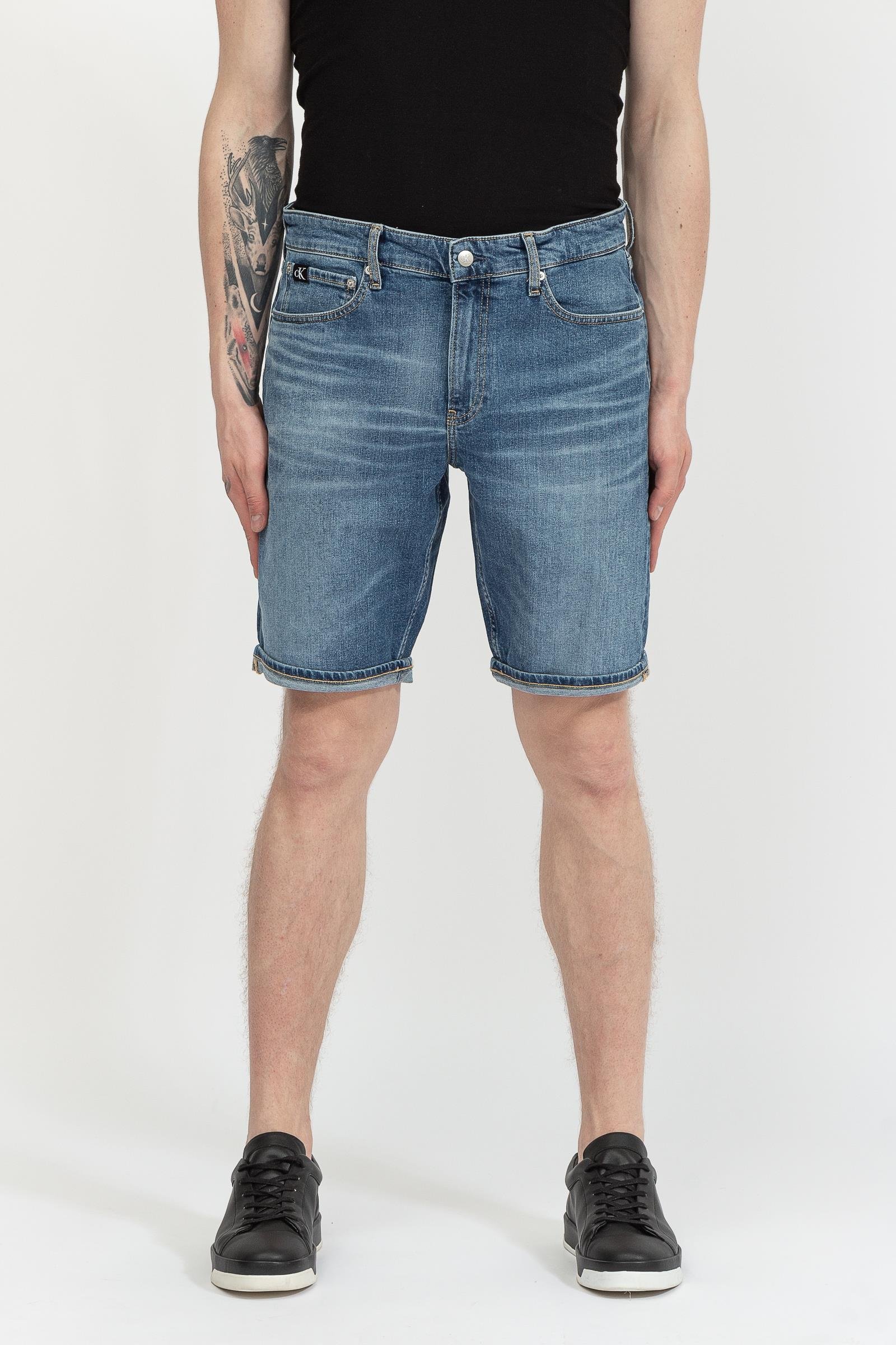 Calvin Klein Regular Short Erkek Jean Şort