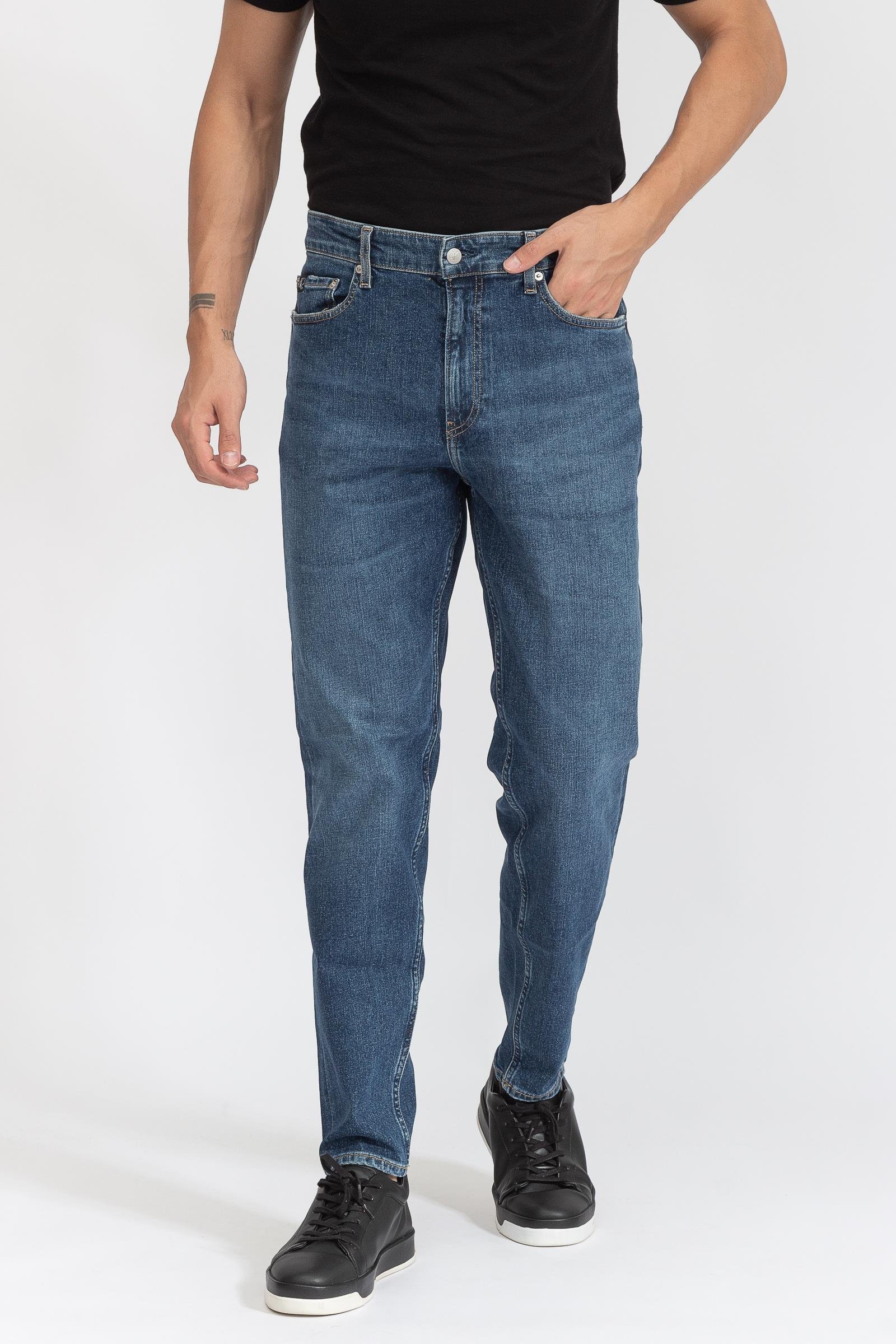 Calvin Klein Regular Taper Erkek Jean Pantolon