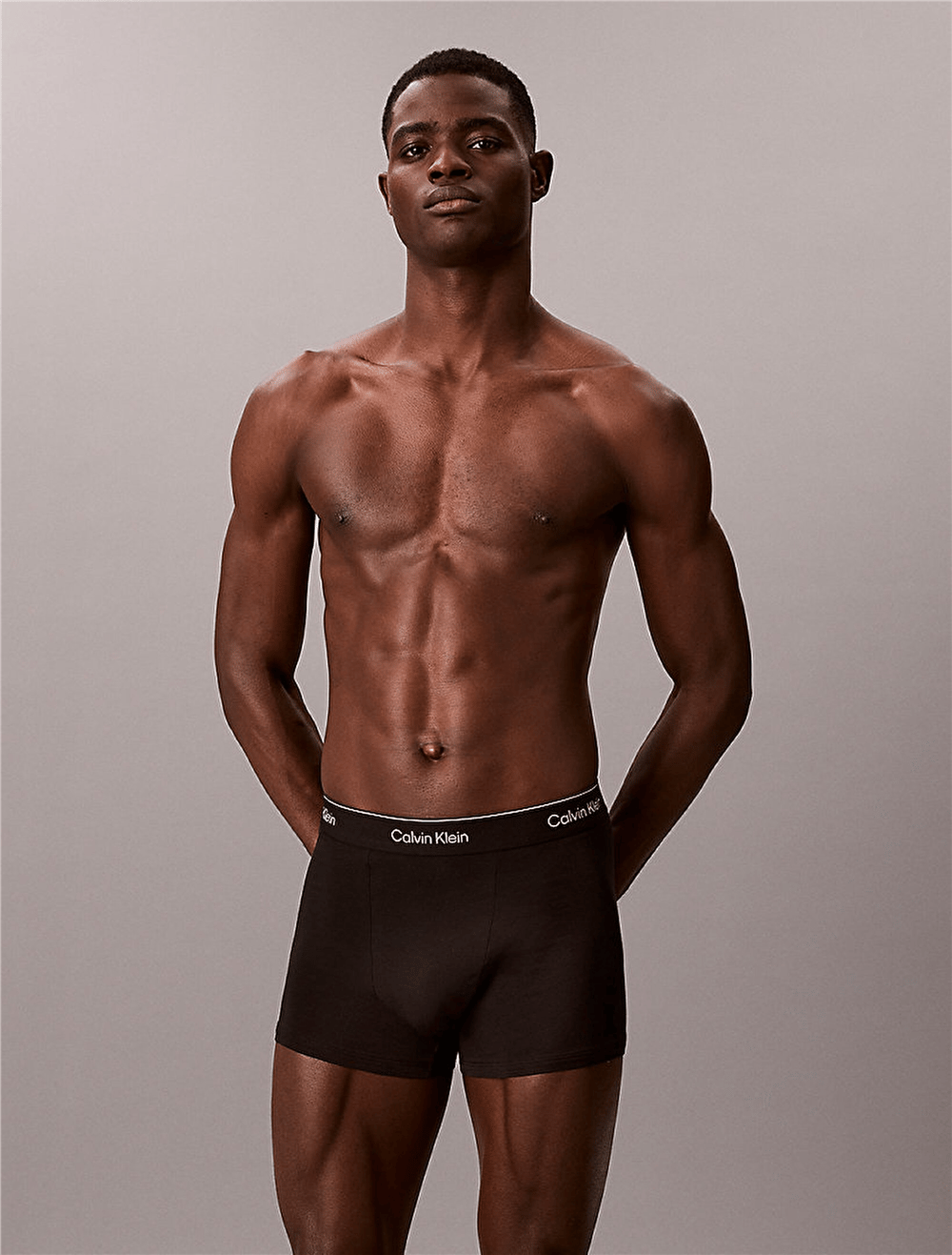 Calvin Klein Relaxed Fit Trunk 3PK Erkek 3lü Boxer Siyah