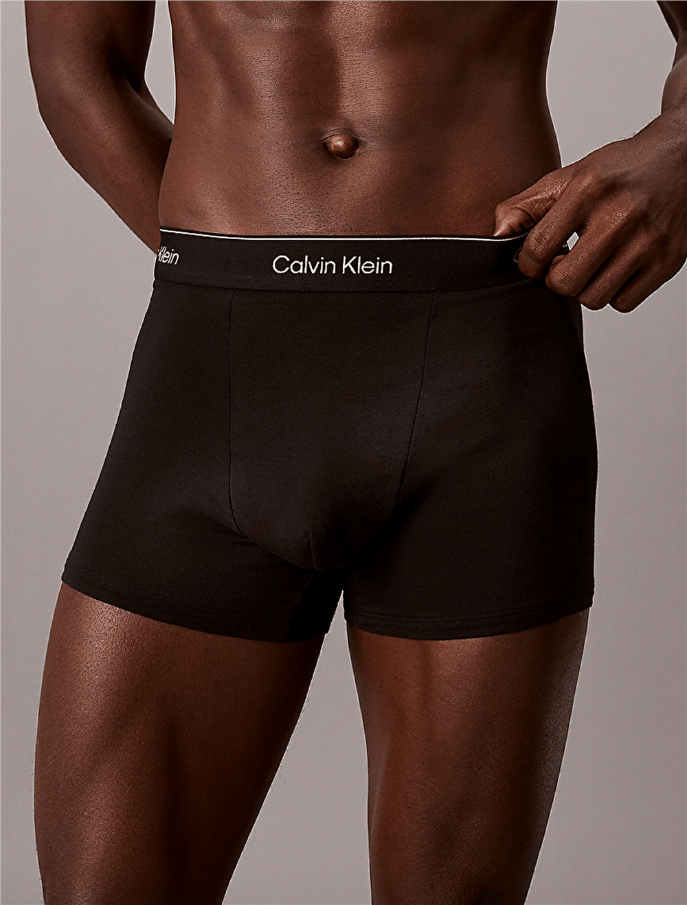 Calvin Klein Relaxed Fit Trunk 3PK Erkek 3lü Boxer Siyah
