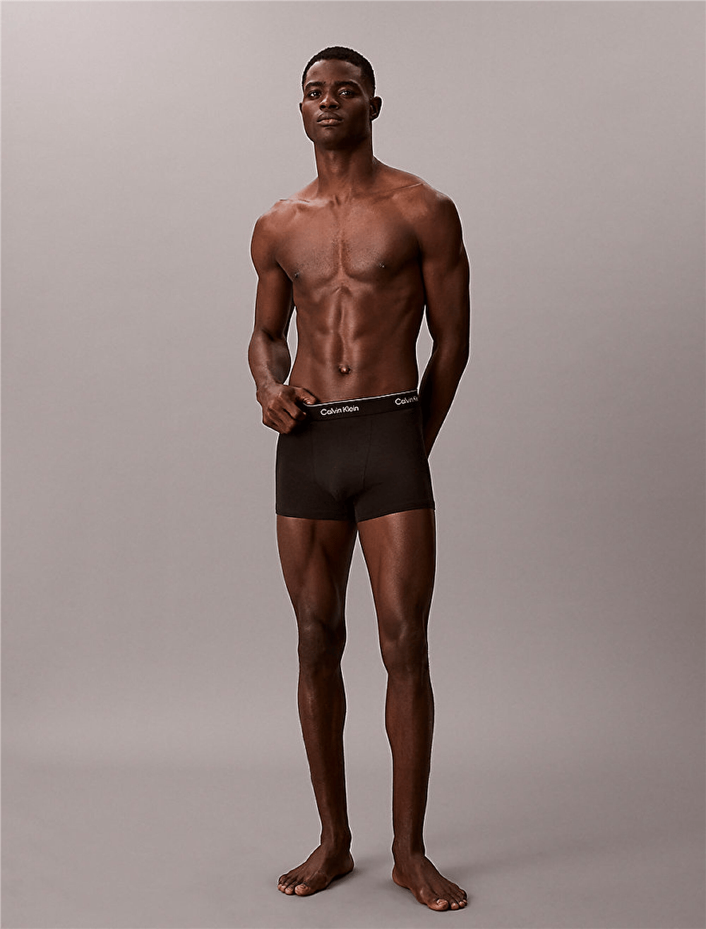 Calvin Klein Relaxed Fit Trunk 3PK Erkek 3lü Boxer Siyah