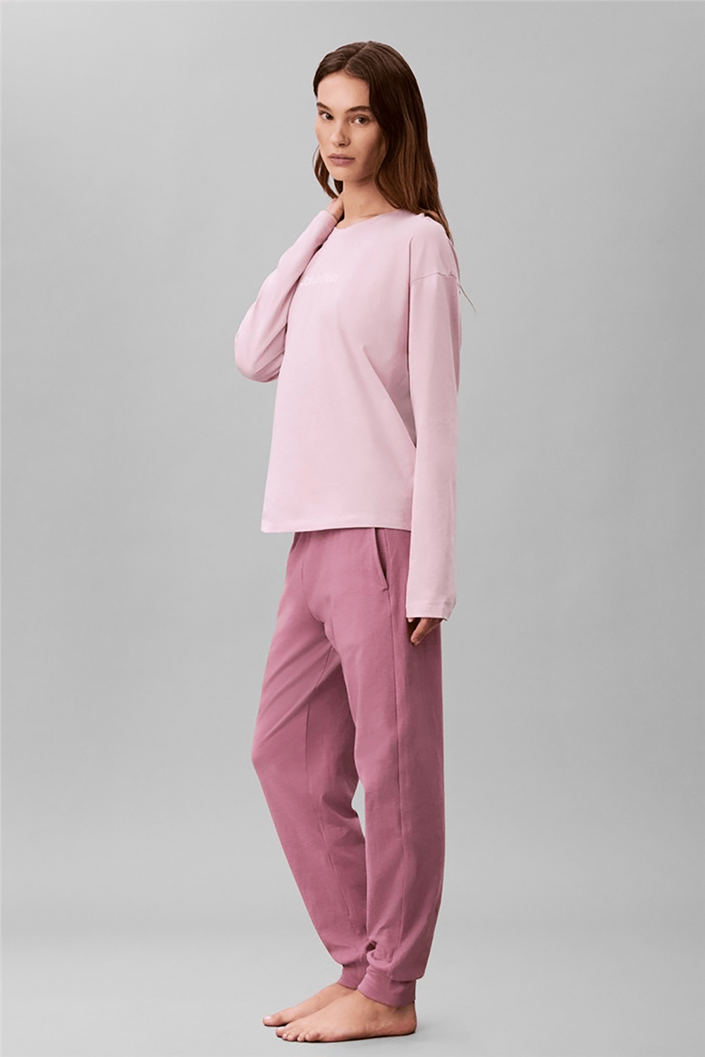 Calvin Klein Relaxed Ls Tee Kadın Pijama Üstü