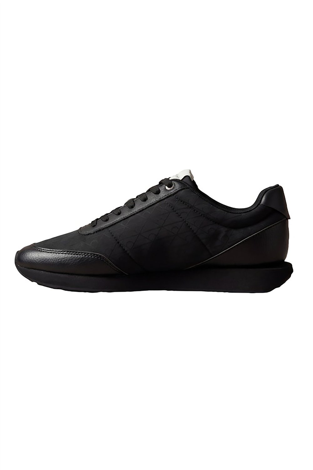Calvin Klein Retro Runner T Lth Aop Ny Erkek Sneaker Siyah