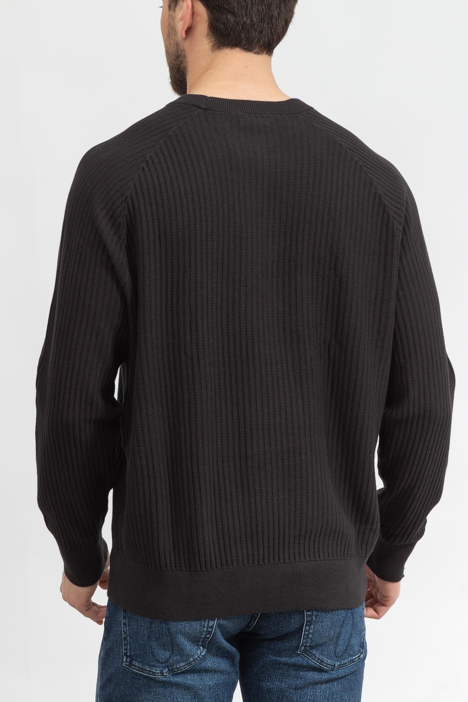Calvin Klein Reversed Ottoman Texture Sweater Erkek Triko