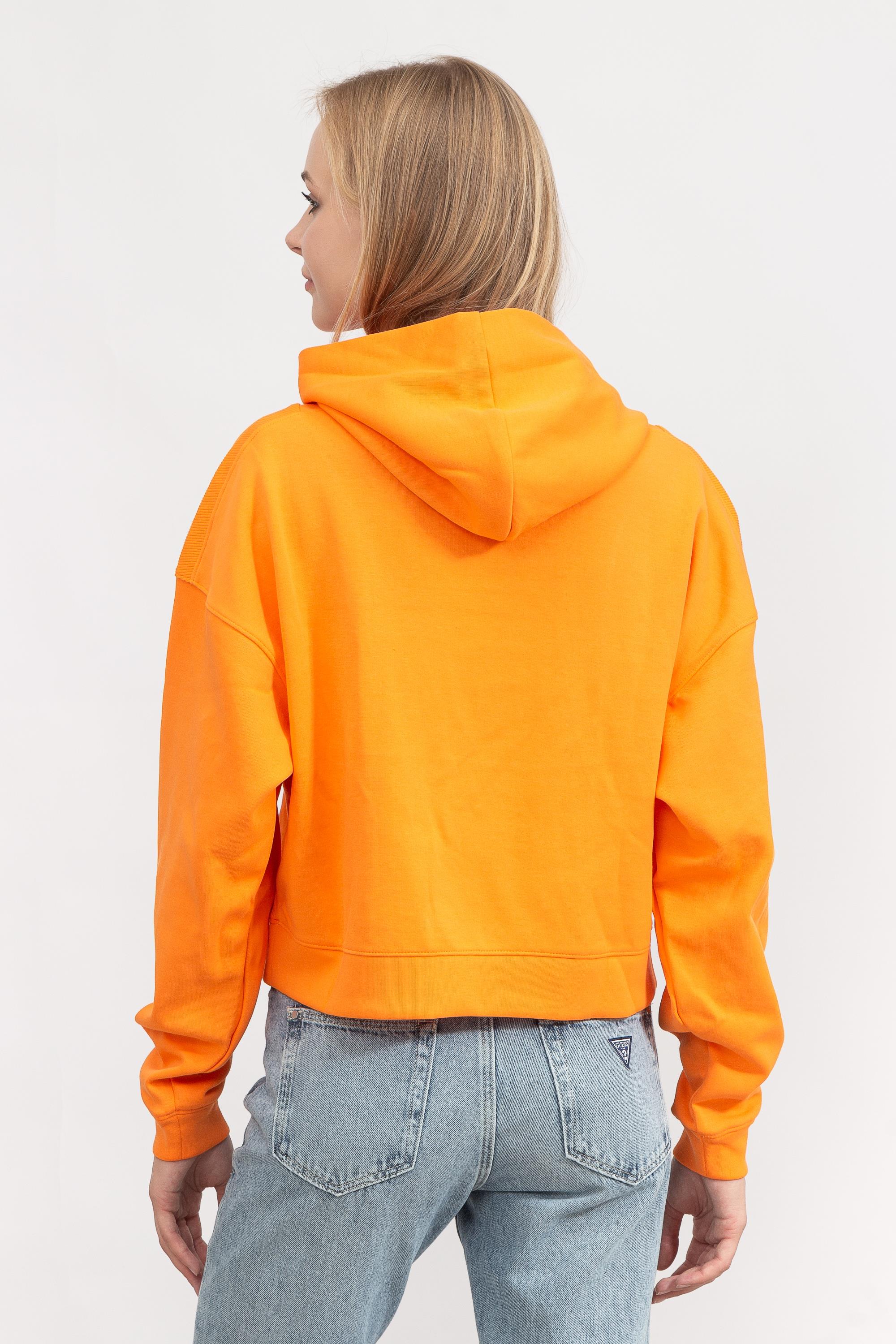 Calvin Klein Rib insert interlock Hoodie Kadın Kapüşonlu Sweatshirt