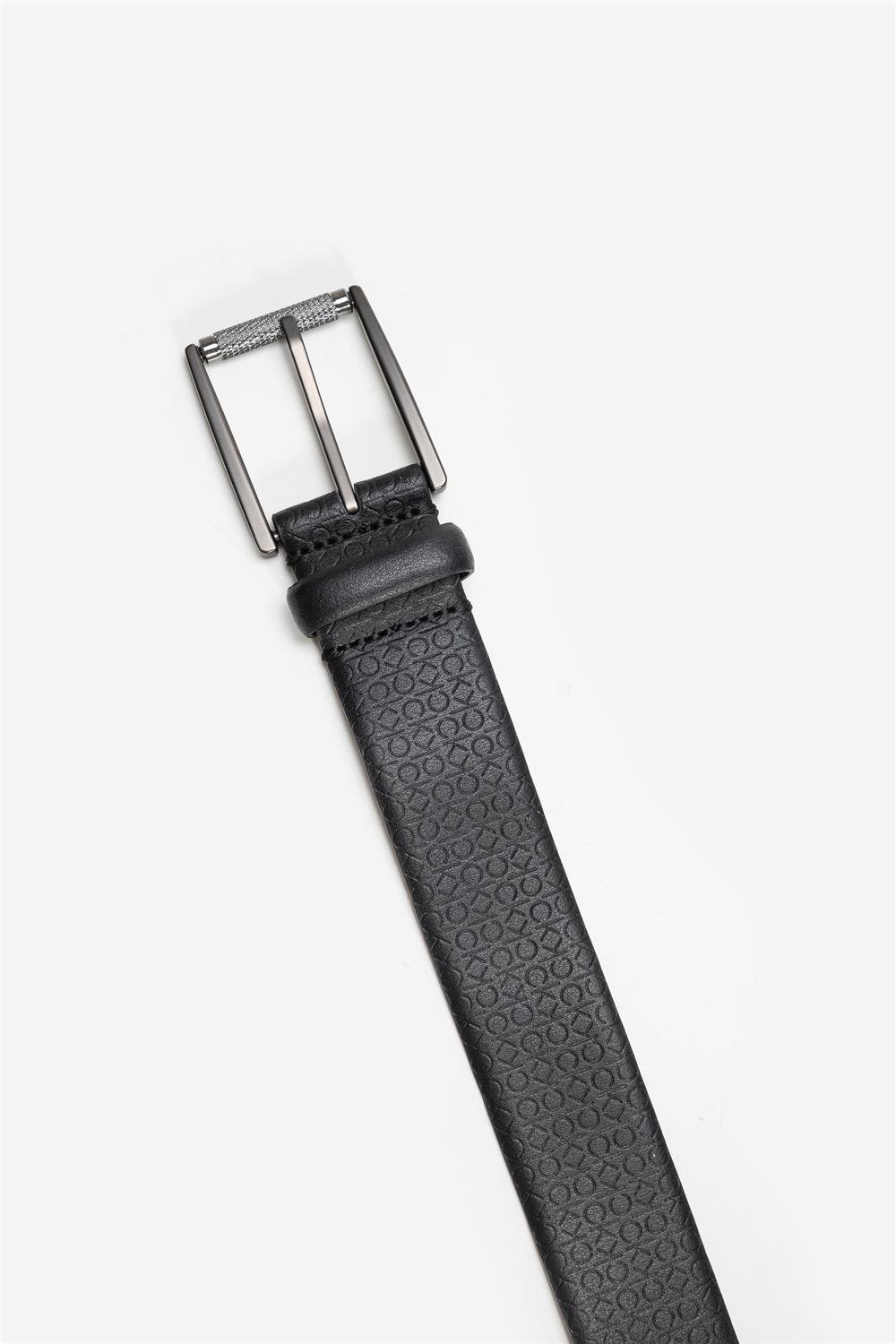Calvin Klein Roller Buckle Nano Mono 35Mm Erkek Kemer