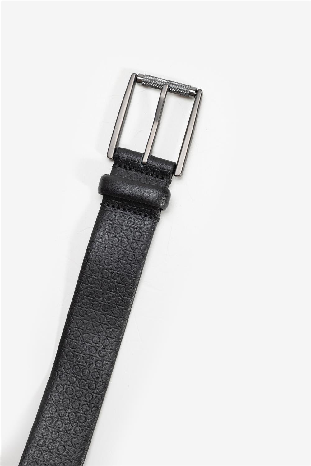 Calvin Klein Roller Buckle Nano Mono 35Mm Erkek Kemer
