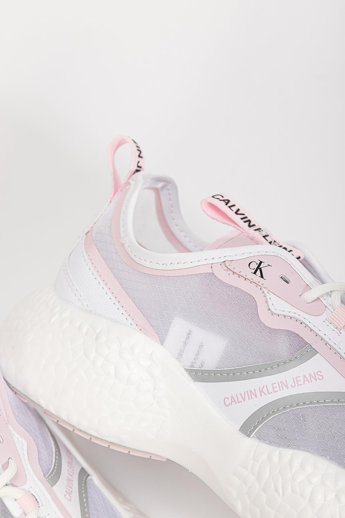 Calvin Klein Runner Sneaker Laceup Pu-Ny Kadın Sneaker