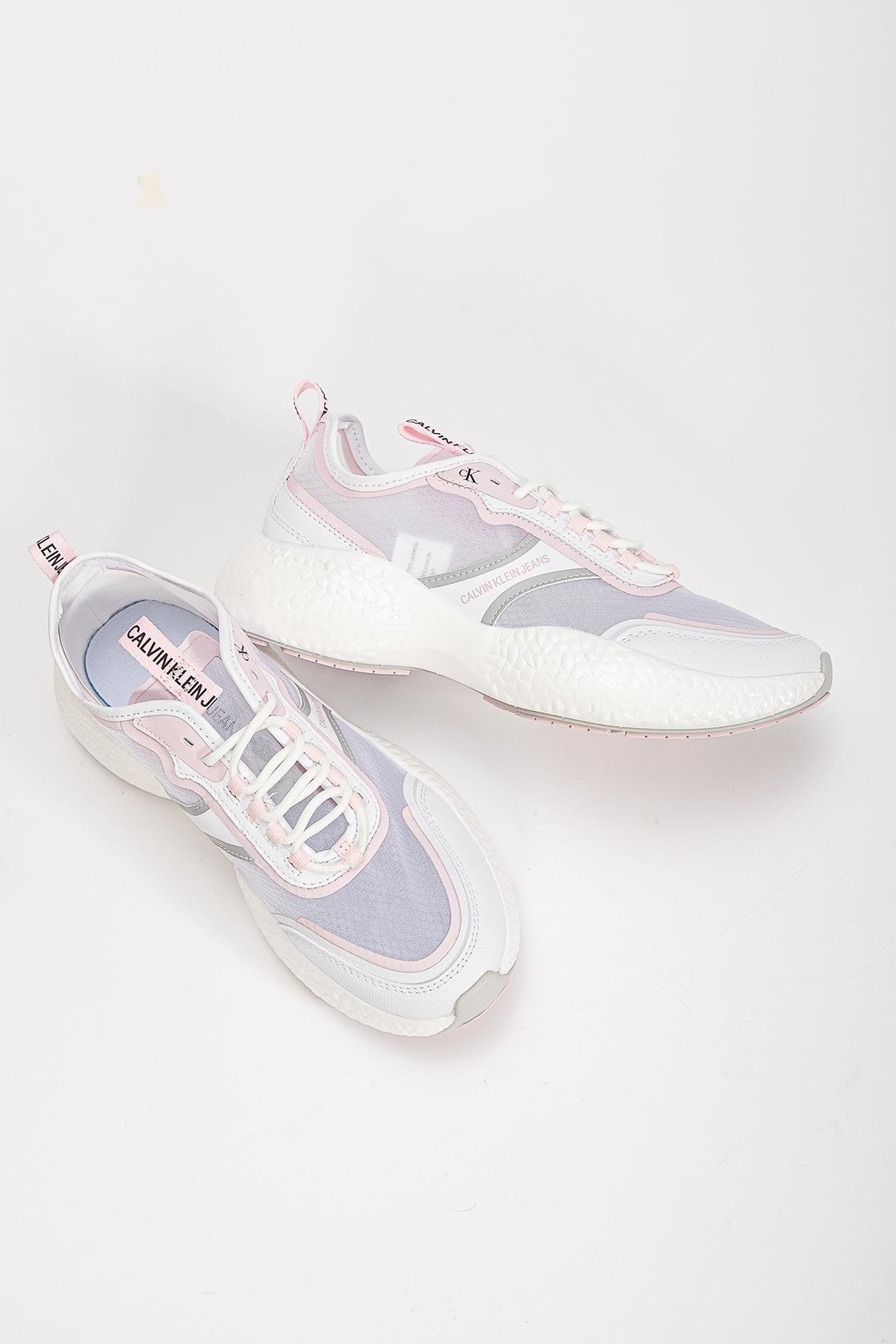 Calvin Klein Runner Sneaker Laceup Pu-Ny Kadın Sneaker