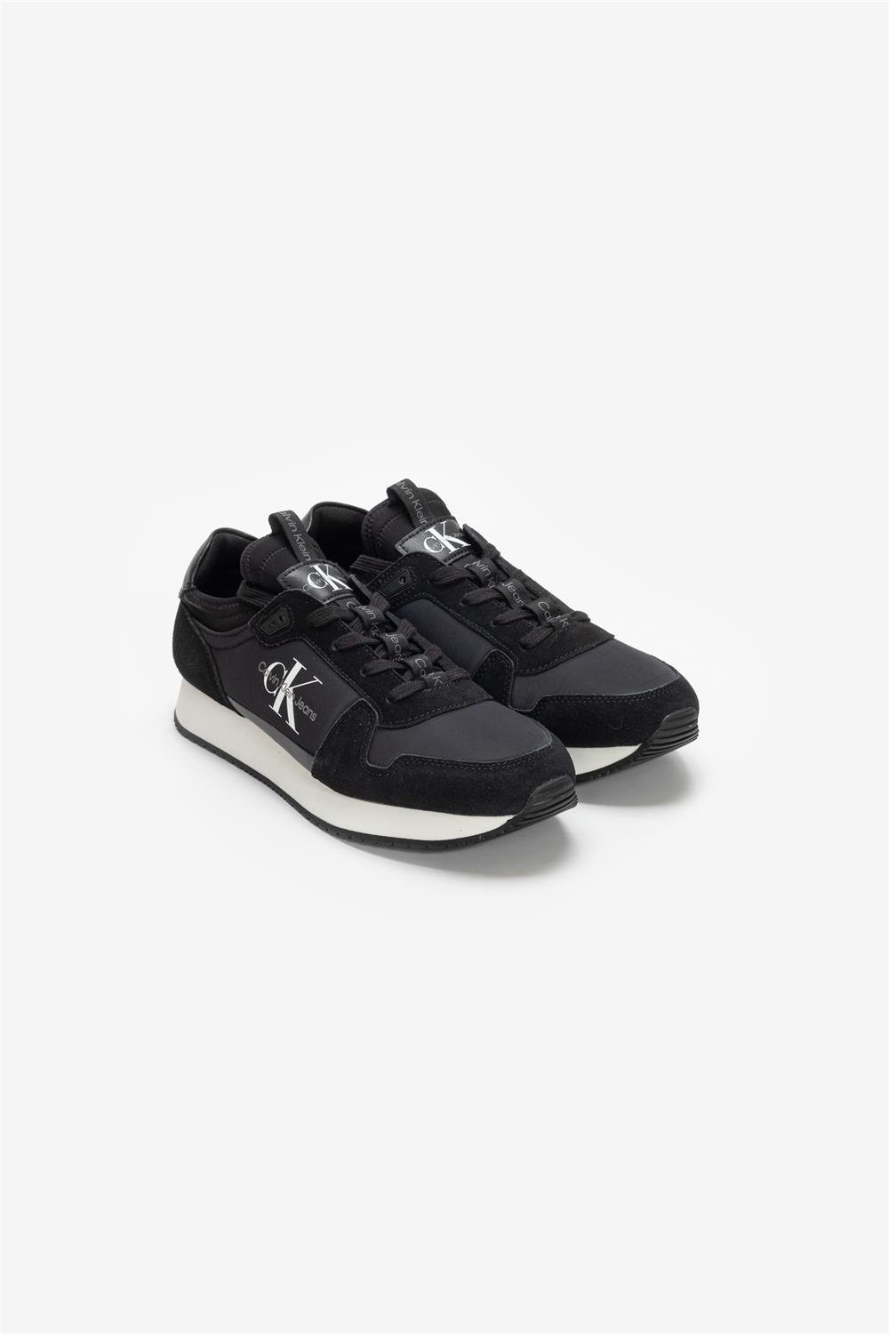 Calvin Klein Runner Sock Laceup Ny-Lth Erkek Sneaker