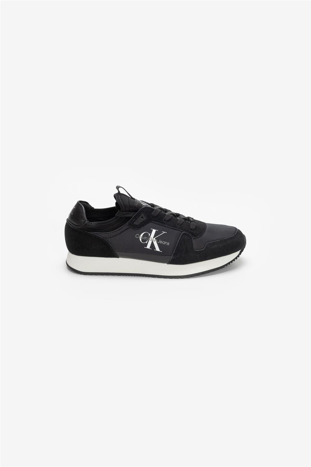 Calvin Klein Runner Sock Laceup Ny-Lth Erkek Sneaker