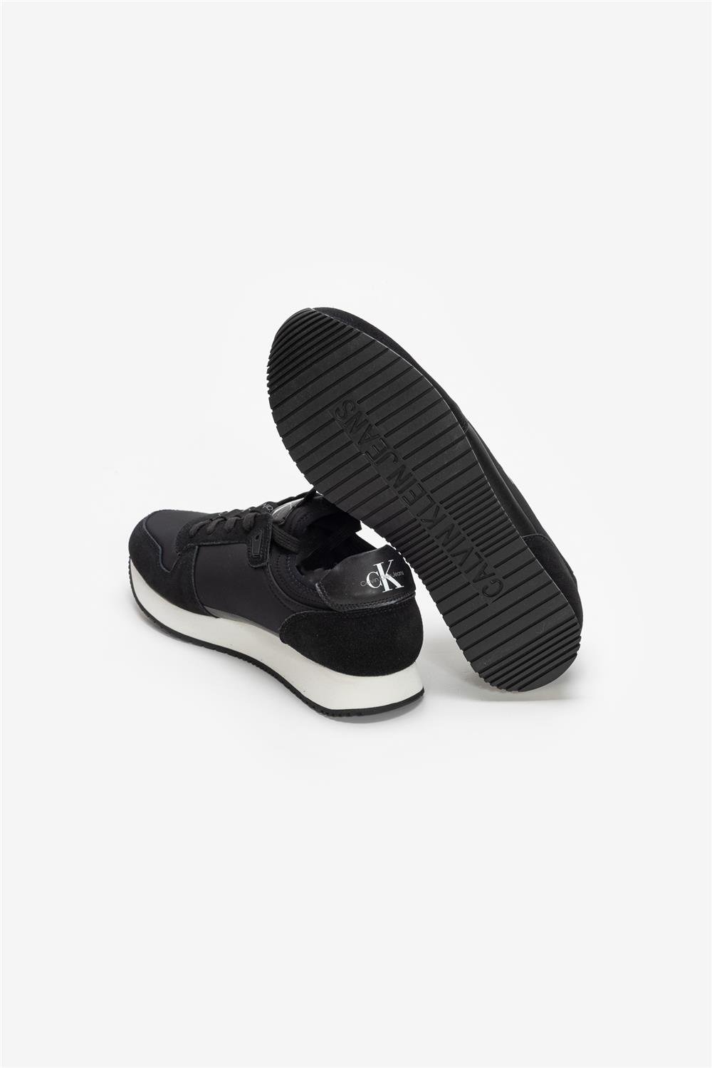 Calvin Klein Runner Sock Laceup Ny-Lth Erkek Sneaker