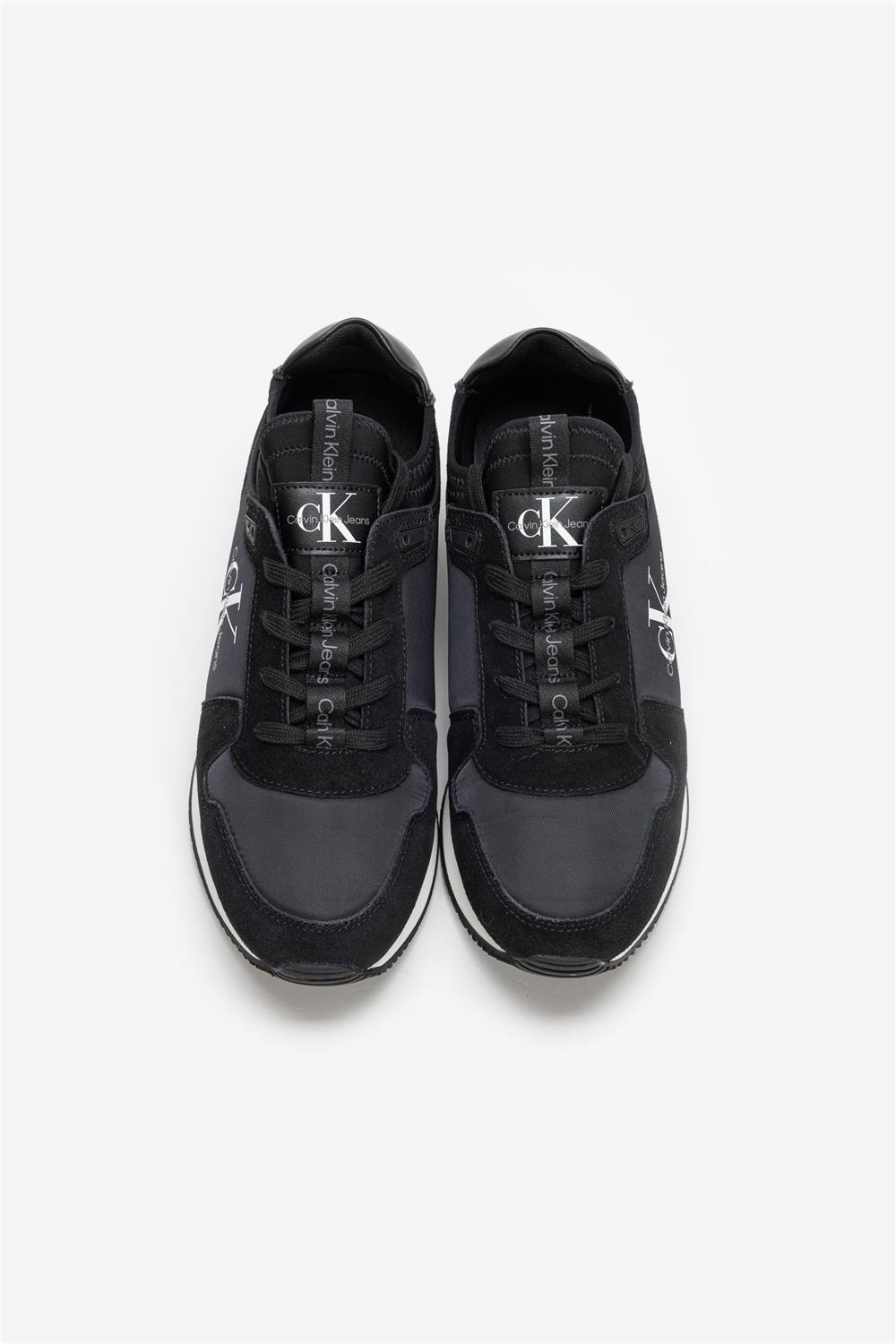 Calvin Klein Runner Sock Laceup Ny-Lth Erkek Sneaker