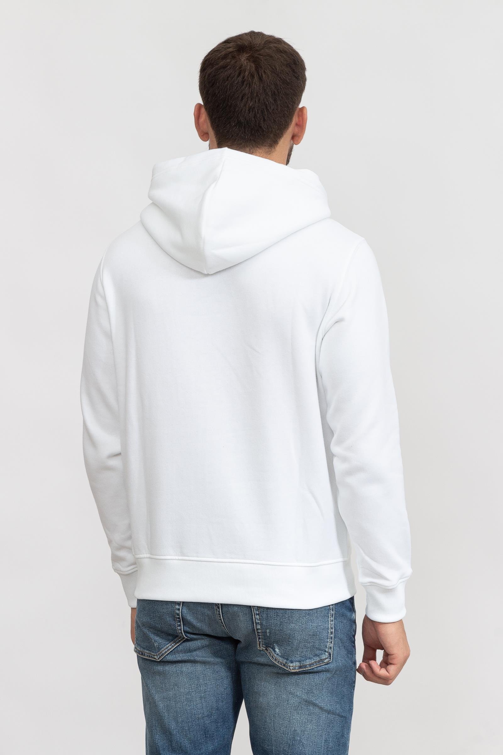 Calvin Klein Scattered Urban Graphic Hoodie Erkek Kapüşonlu Sweatshirt