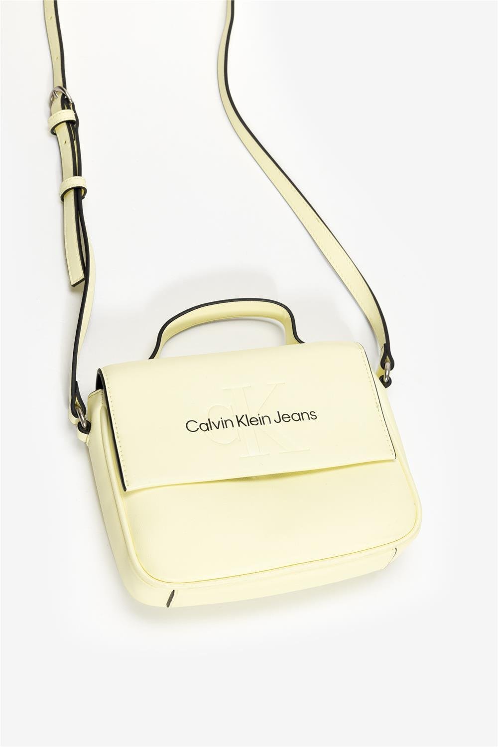 Calvin Klein Sculpted Boxy Flap Cb20 Mono Kadın Mini Omuz Çantası