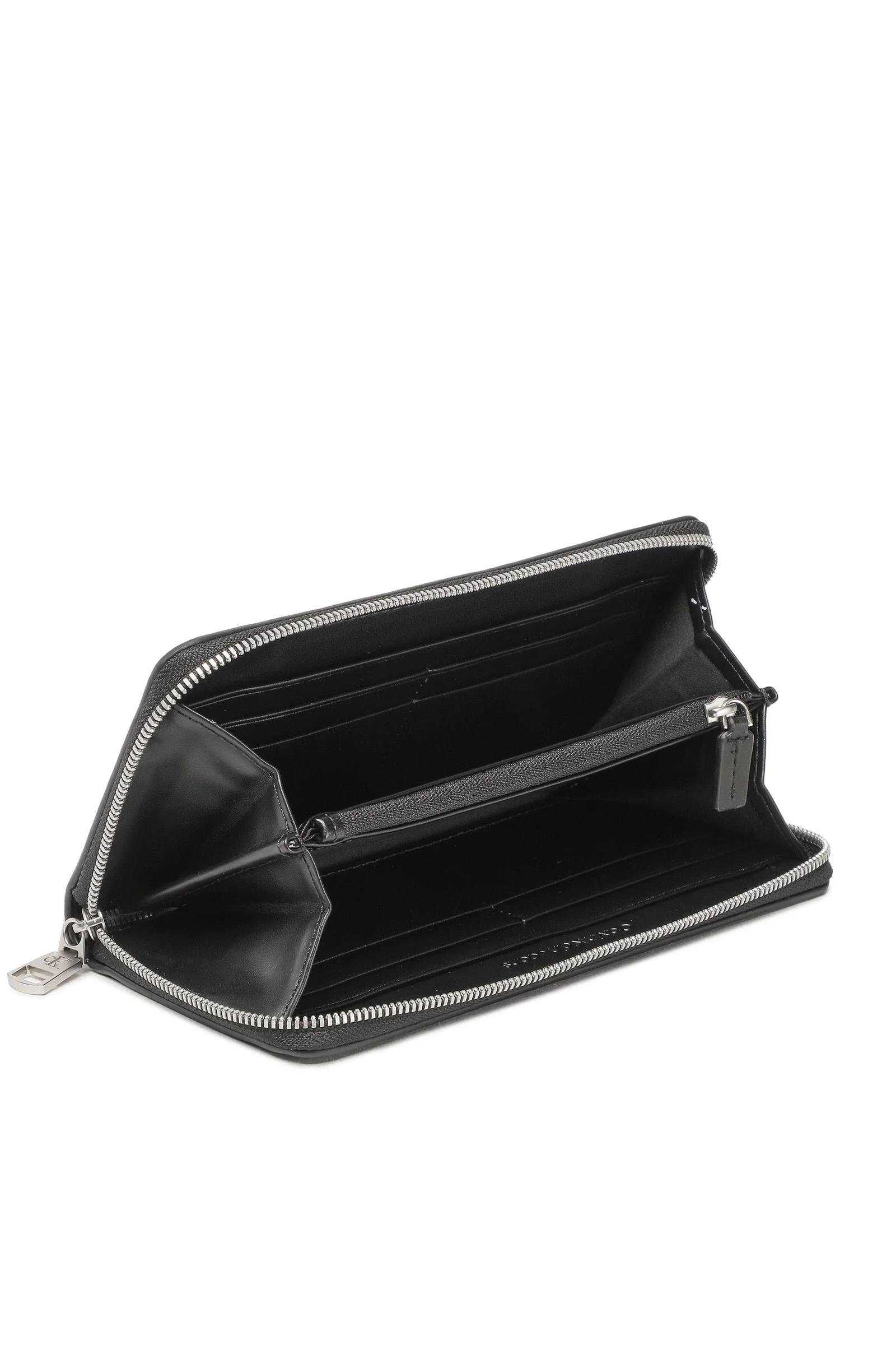 Calvin Klein Sculpted Mono Zip Around Mono Kadın Cüzdan