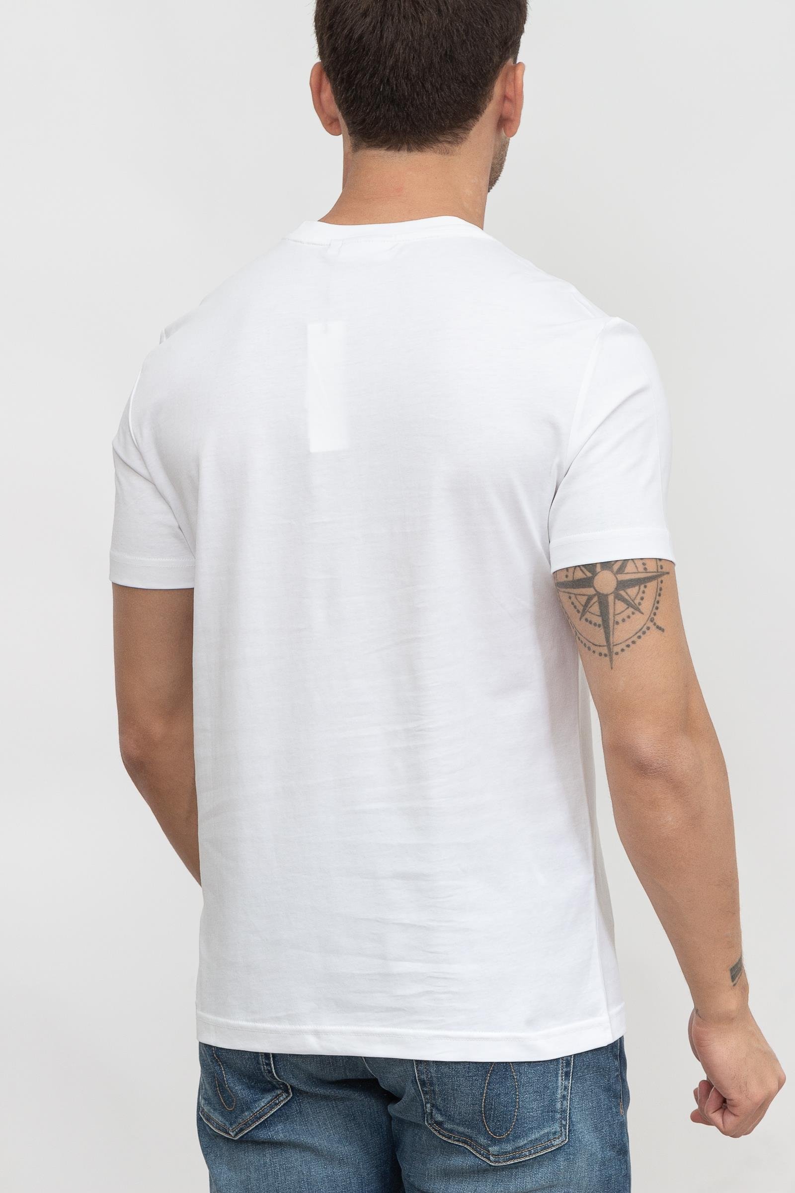 Calvin Klein Seasonal Logo Erkek Bisiklet Yaka T-Shirt
