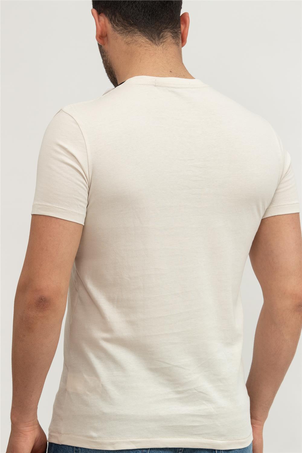 Calvin Klein Seasonal Monologo Erkek Bisiklet Yaka T-Shirt