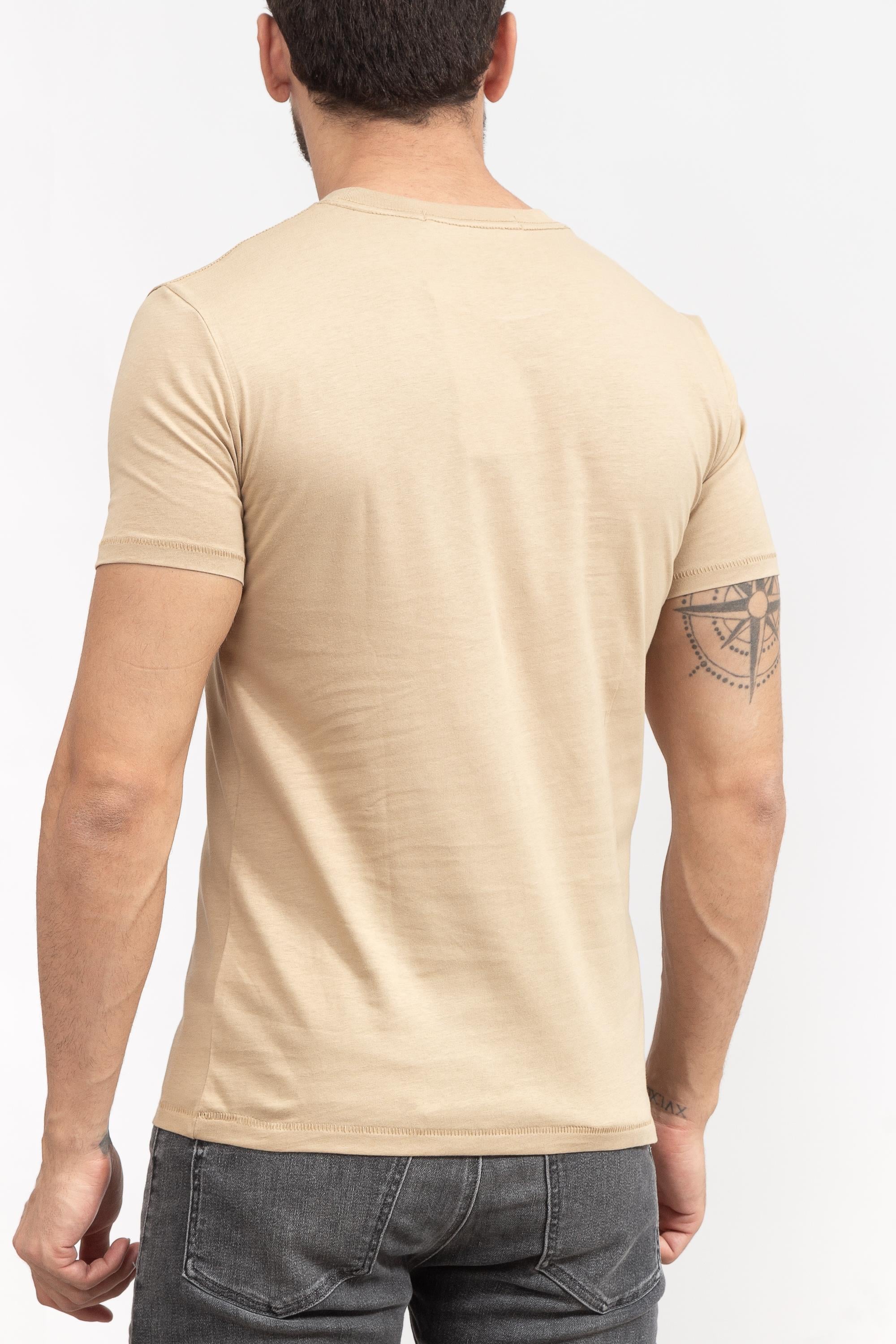 Calvin Klein Seasonal Monologo Erkek Bisiklet Yaka T-Shirt