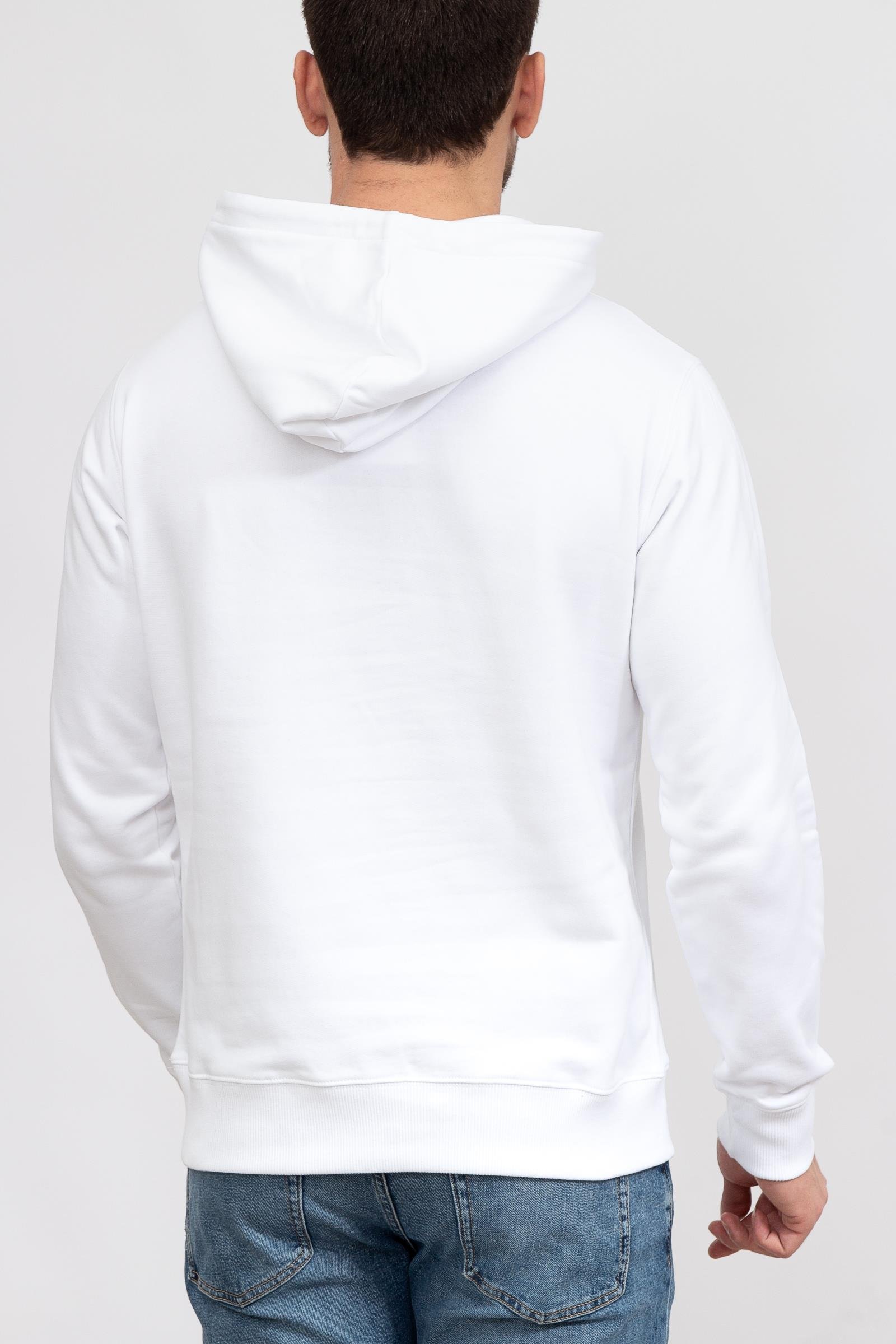 Calvin Klein Seasonal Monologo Regular Hoodie Erkek Kapüşonlu Sweatshirt