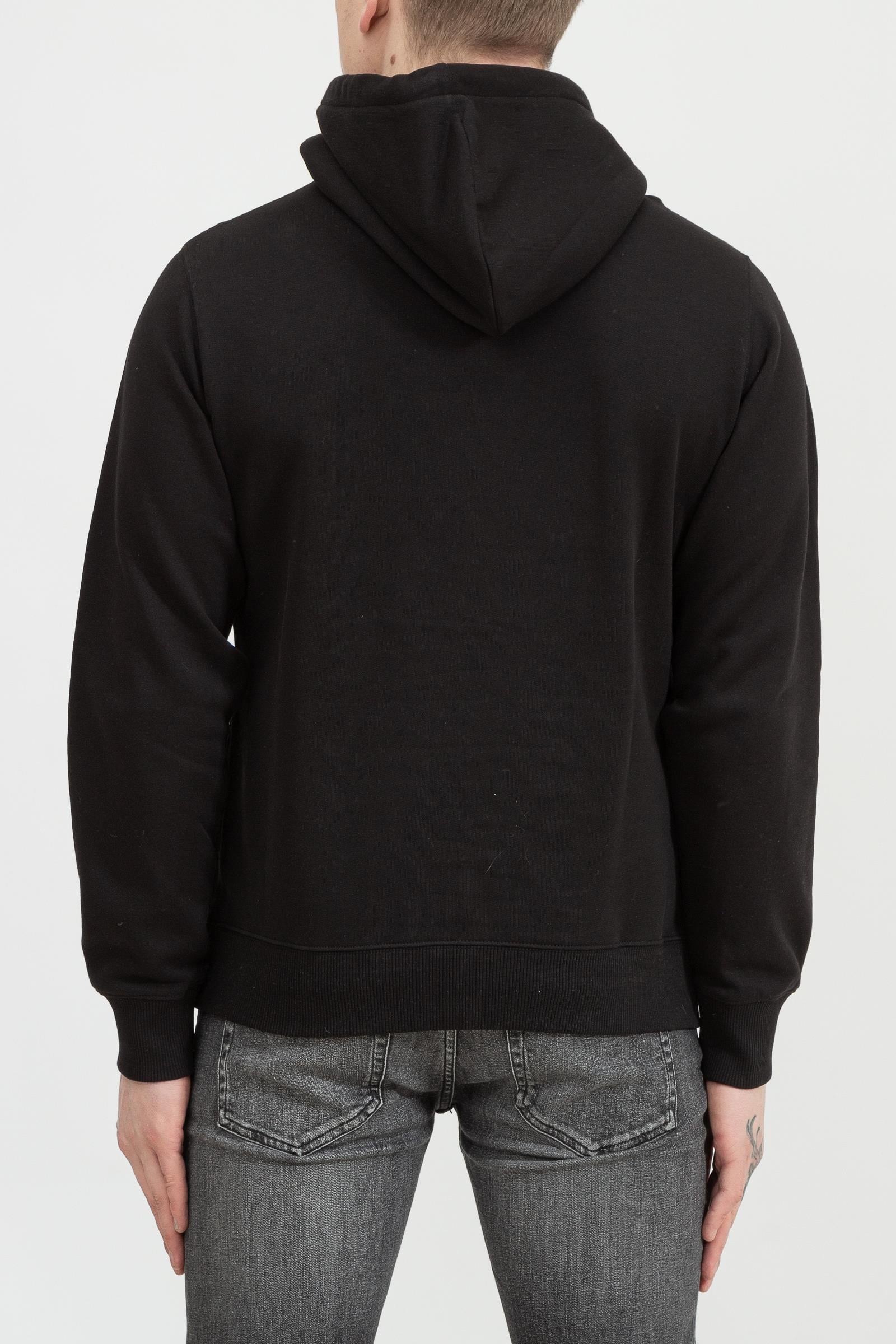 Calvin Klein Seasonal Monologo Regular Hoodie Erkek Kapüşonlu Sweatshirt