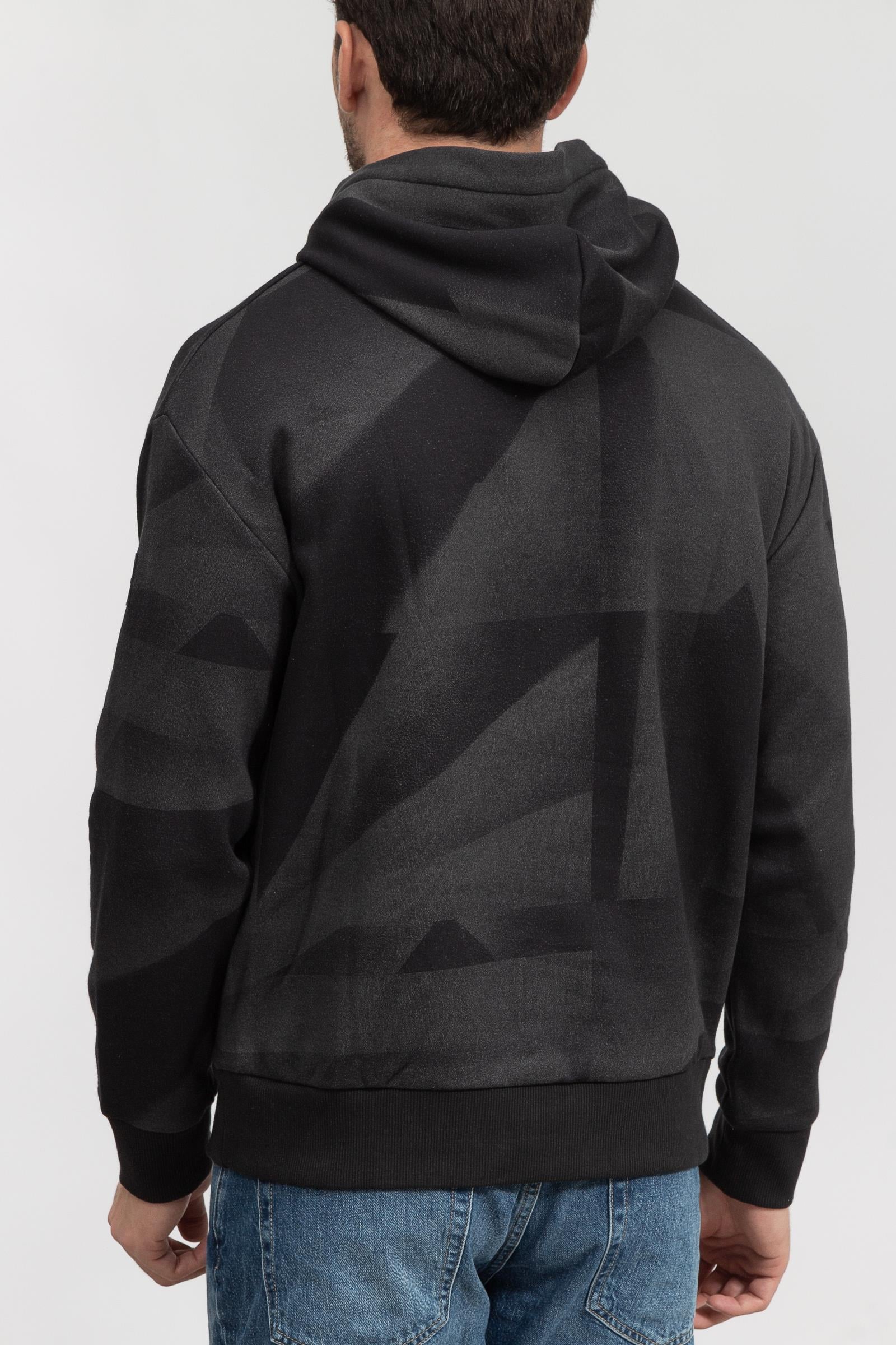 Calvin Klein Shadow Print D1 Erkek Kapüşonlu Sweatshirt