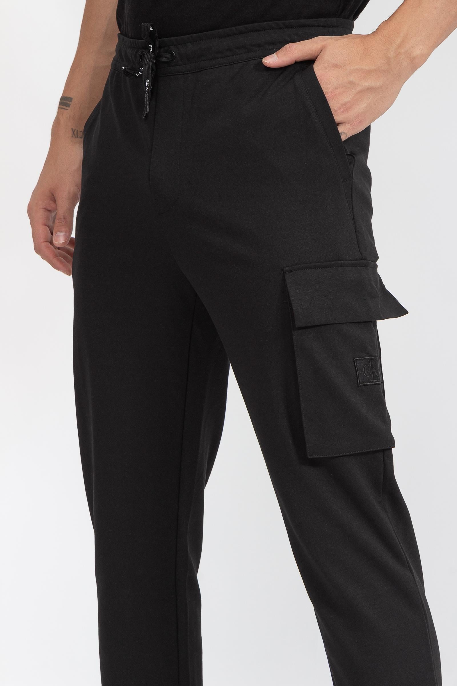 Calvin Klein Shrunken Badge Galfos Erkek Eşofman Altı