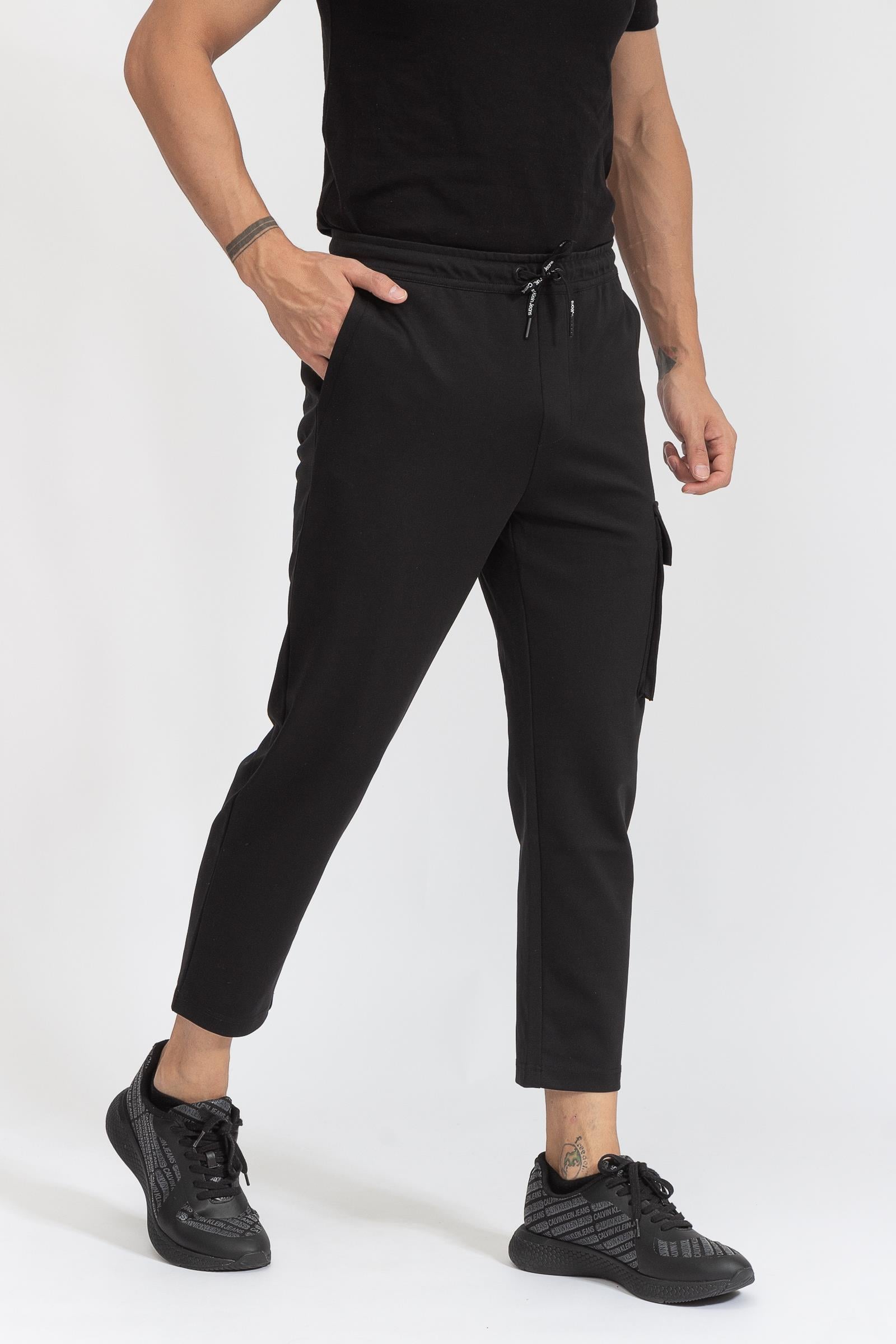 Calvin Klein Shrunken Badge Galfos Erkek Eşofman Altı
