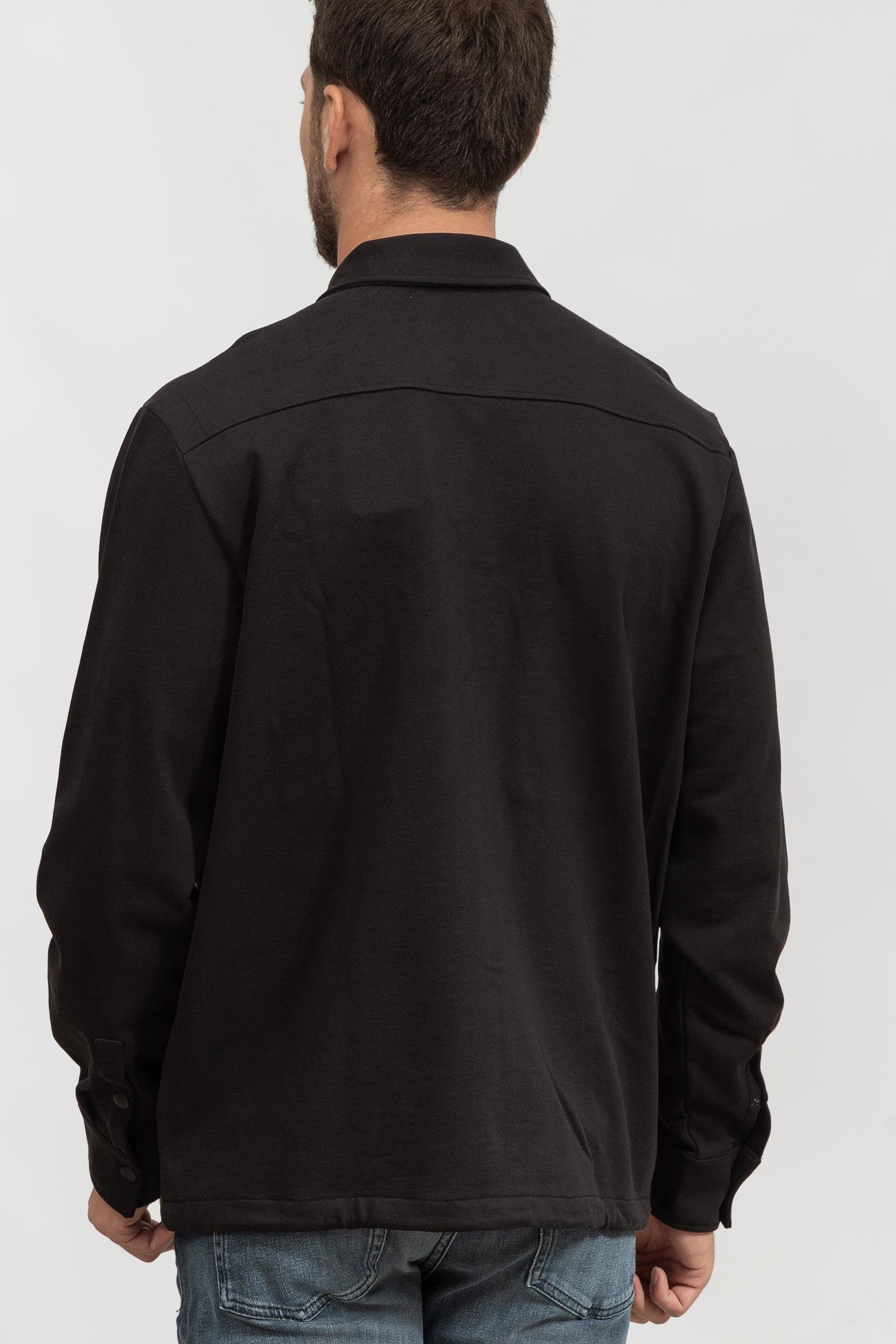 Calvin Klein Shrunken Badge Hwk Shacket Erkek Hırka