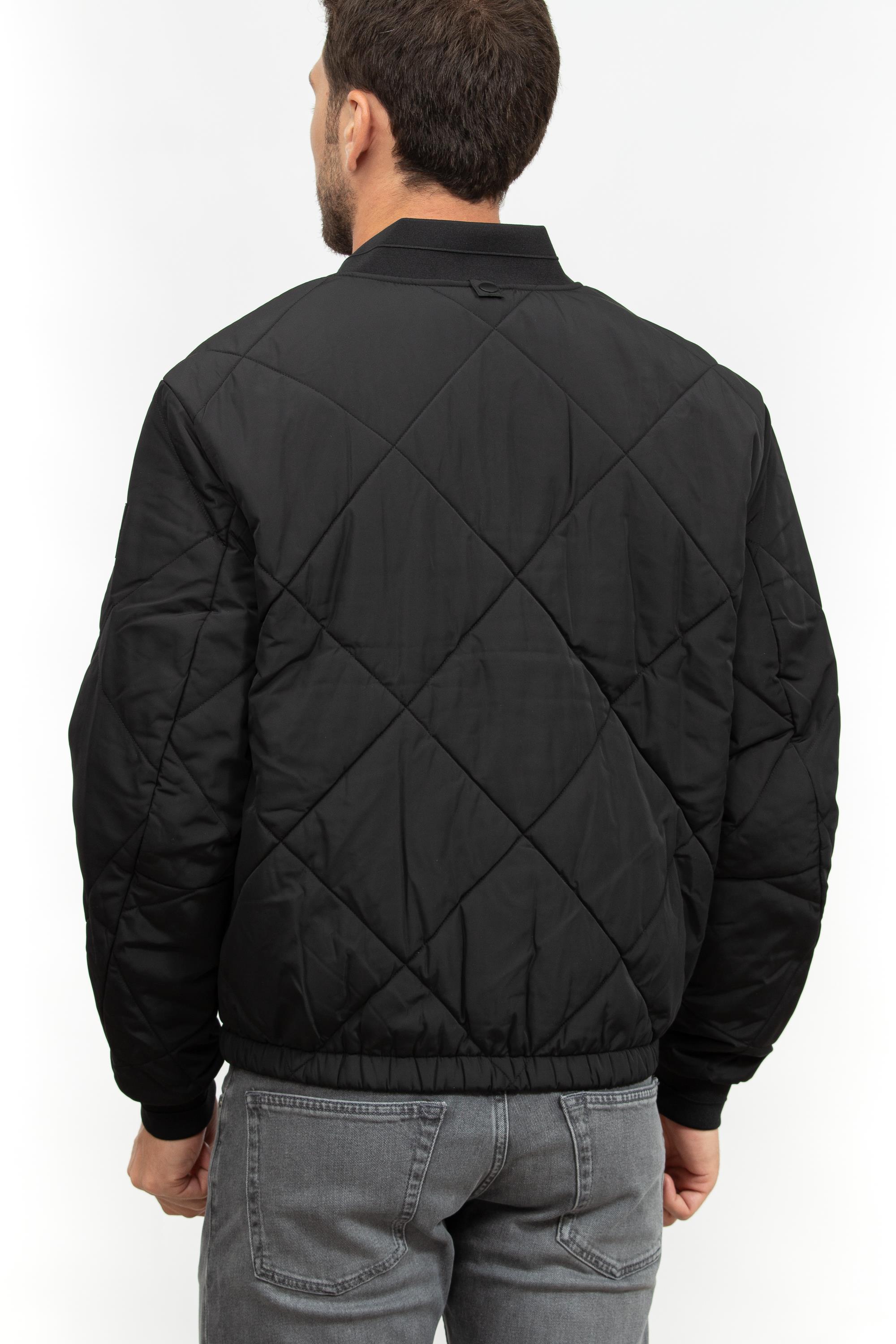 Calvin Klein Signature Quilt Bomber Erkek Mont