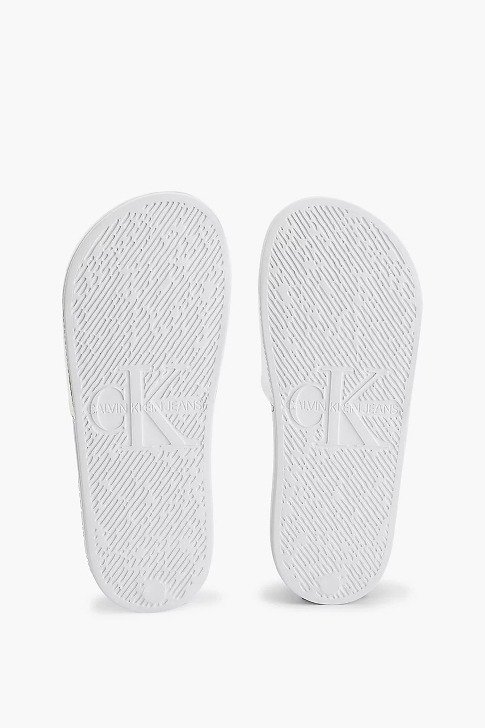 Calvin Klein Slide Metallic Monologo Kadın Terlik