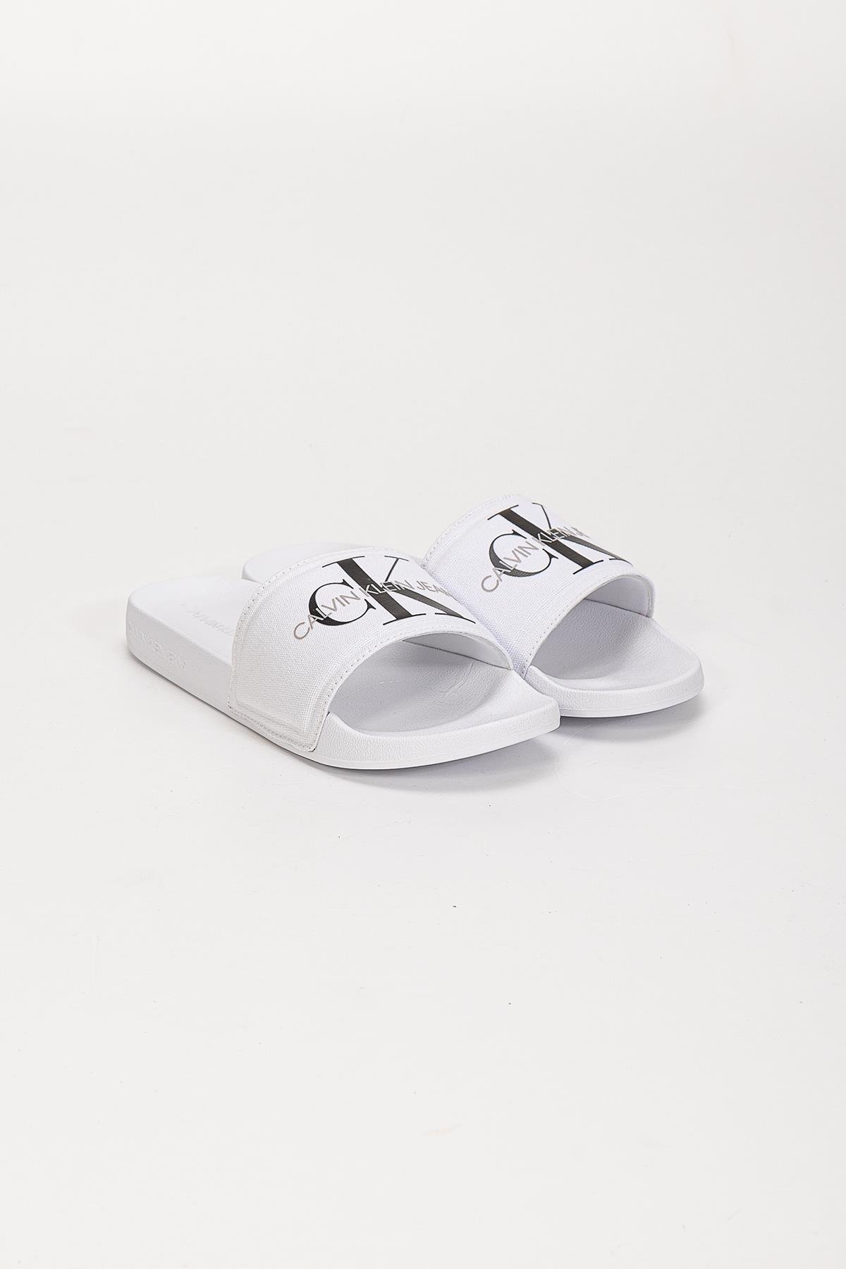Calvin Klein Slide Monogram Co Erkek Terlik