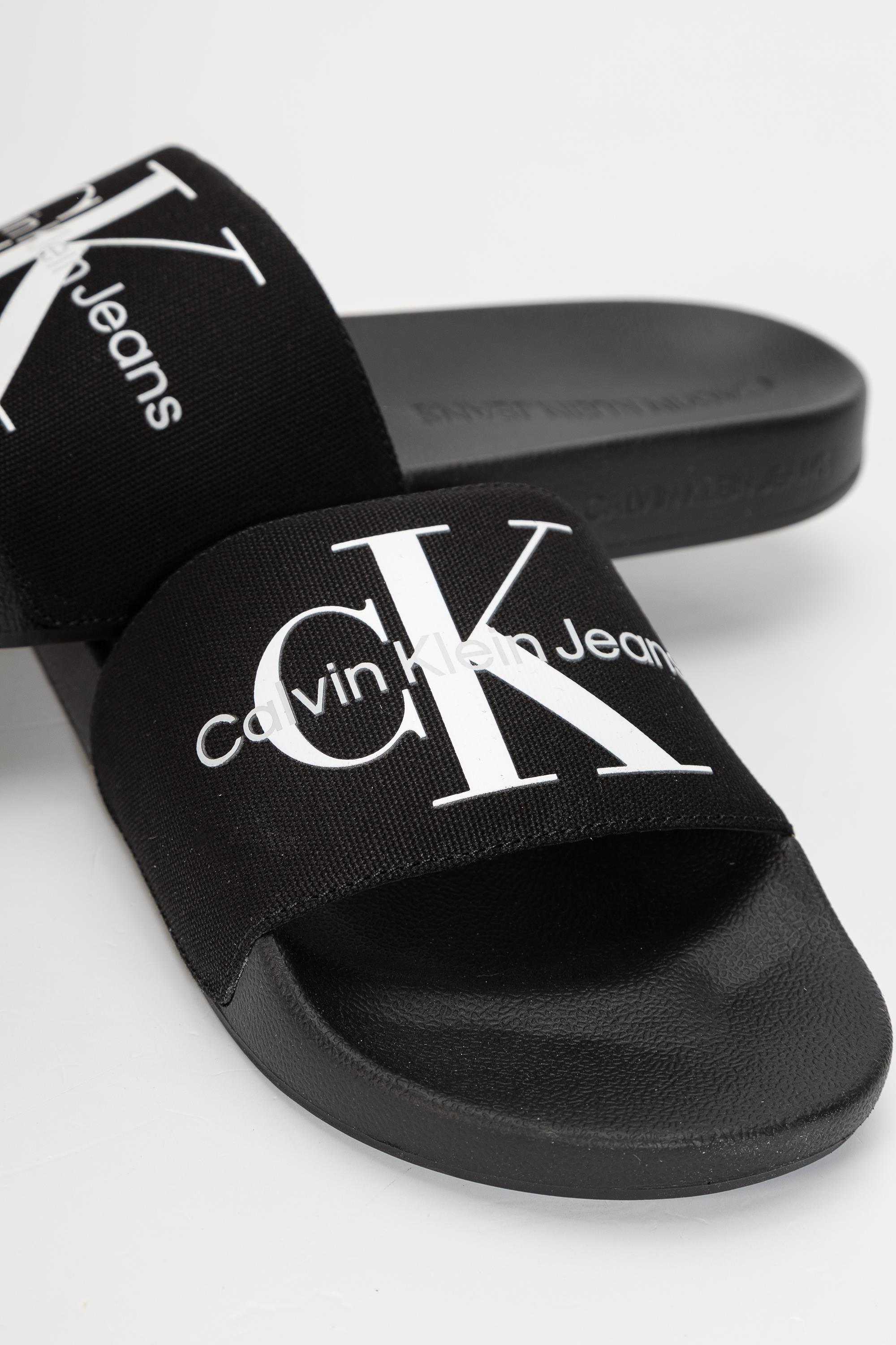 Calvin Klein Slide Monogram Co Erkek Terlik