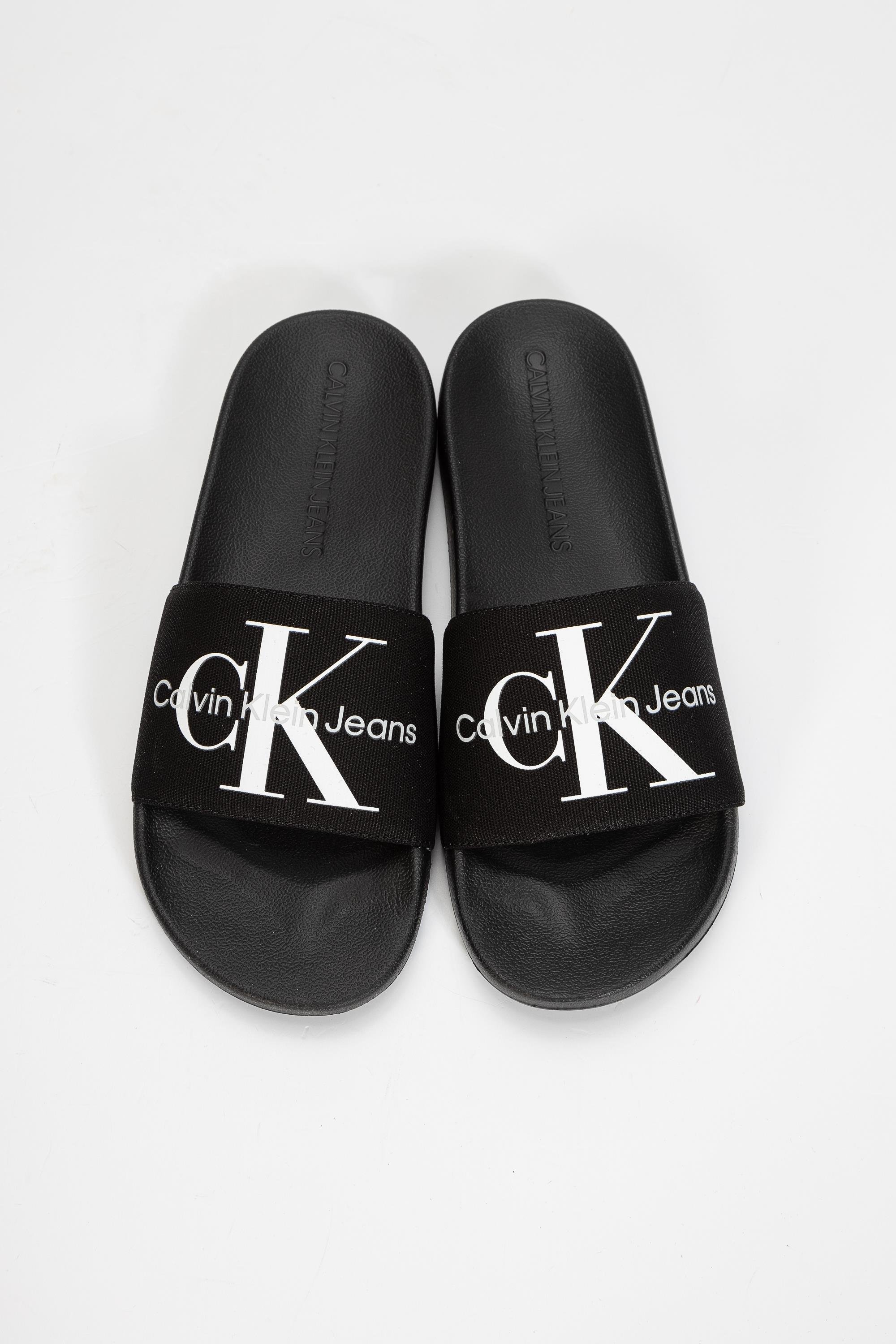 Calvin Klein Slide Monogram Co Erkek Terlik