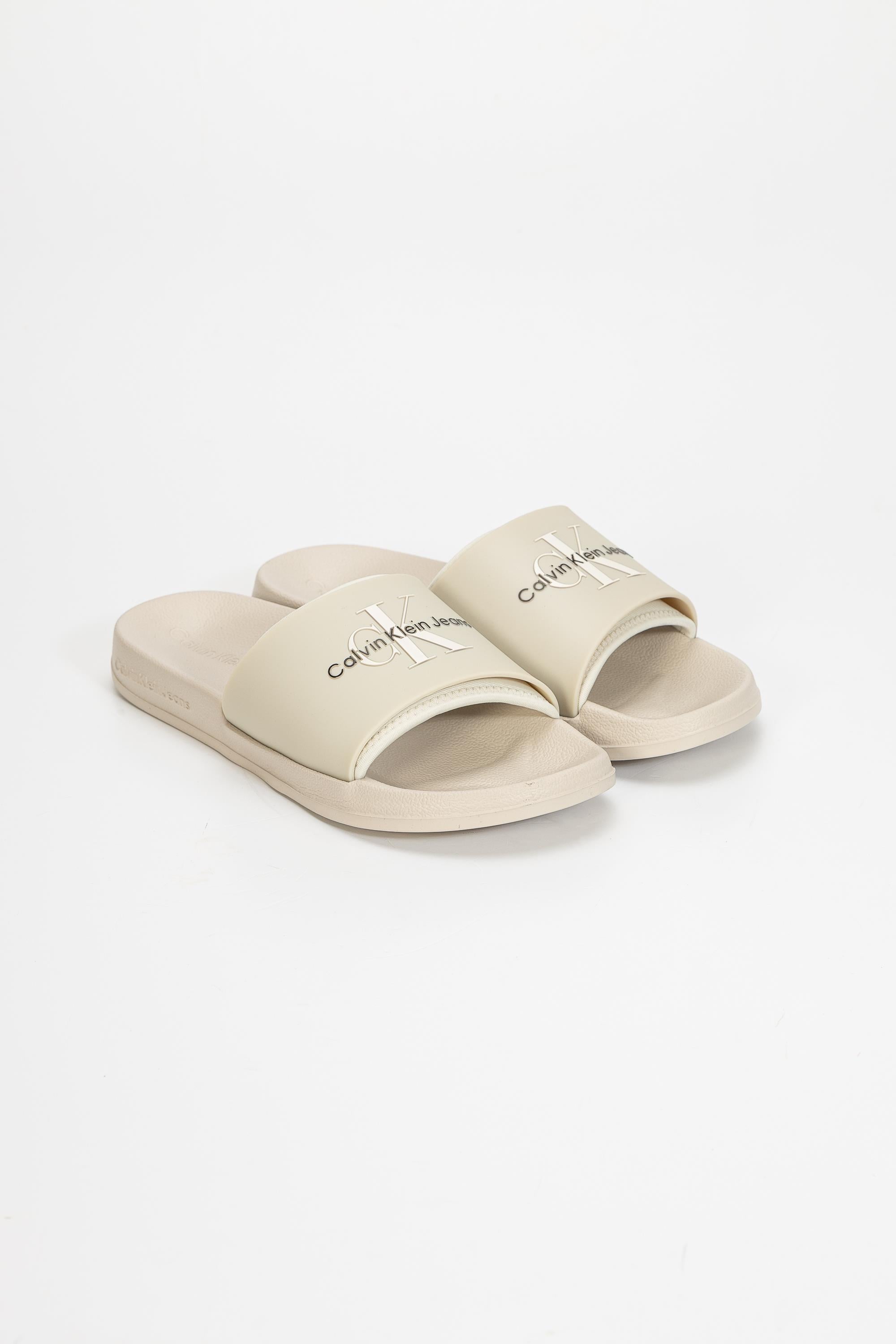 Calvin Klein Slide Monogram Erkek Terlik