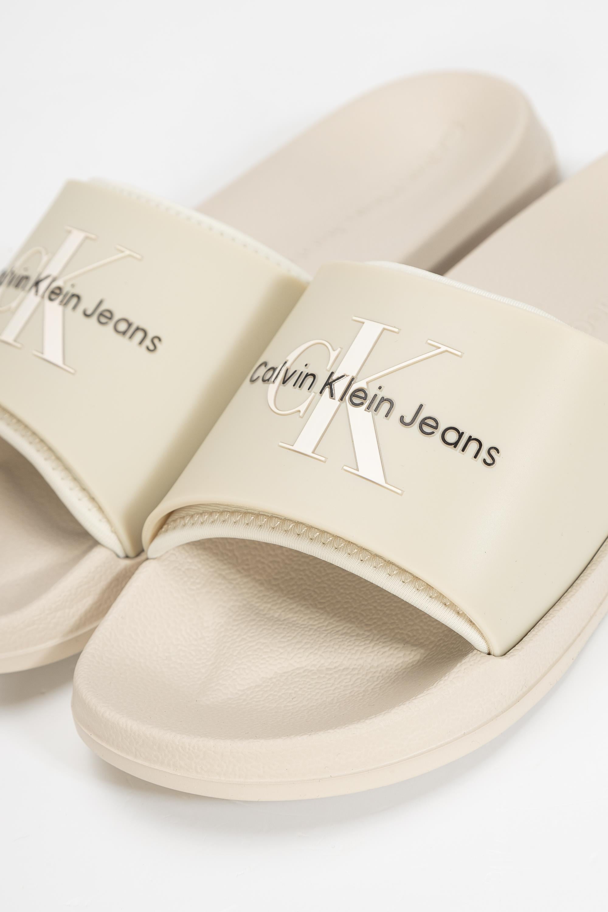 Calvin Klein Slide Monogram Erkek Terlik