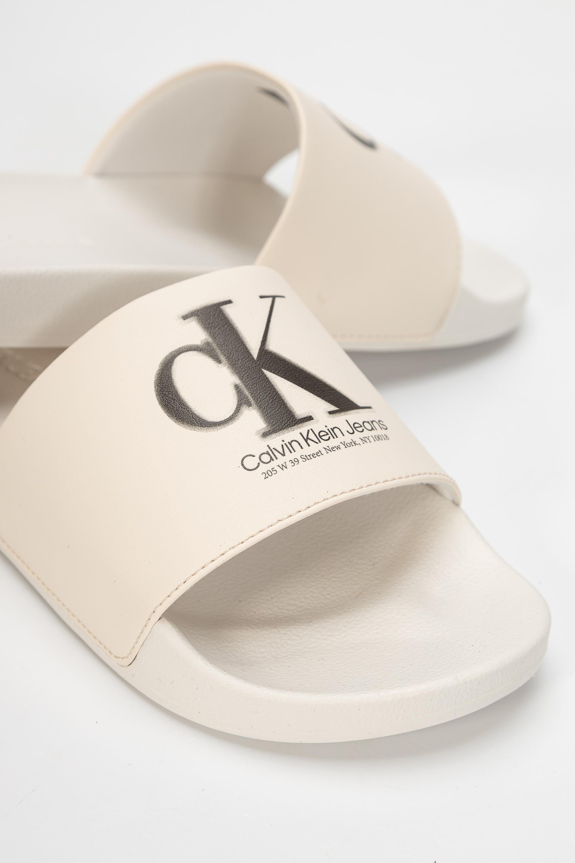 Calvin Klein Slide Oversized Brand Wn Kadın Terlik