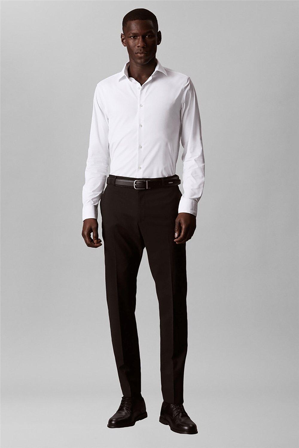 Calvin Klein Slim Actv Perf Str Sld Erkek Gömlek