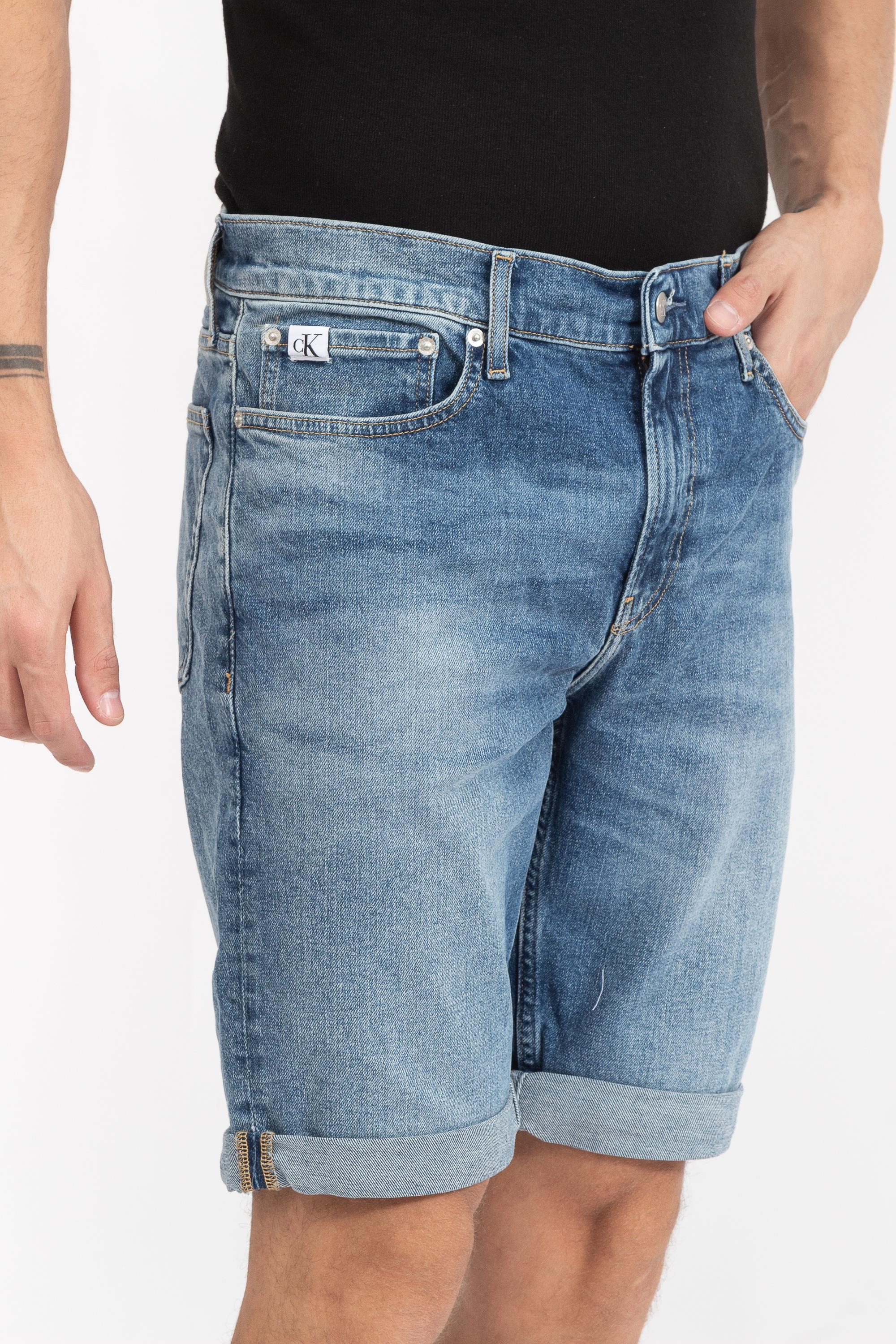 Calvin Klein Slim Erkek Jean Şort