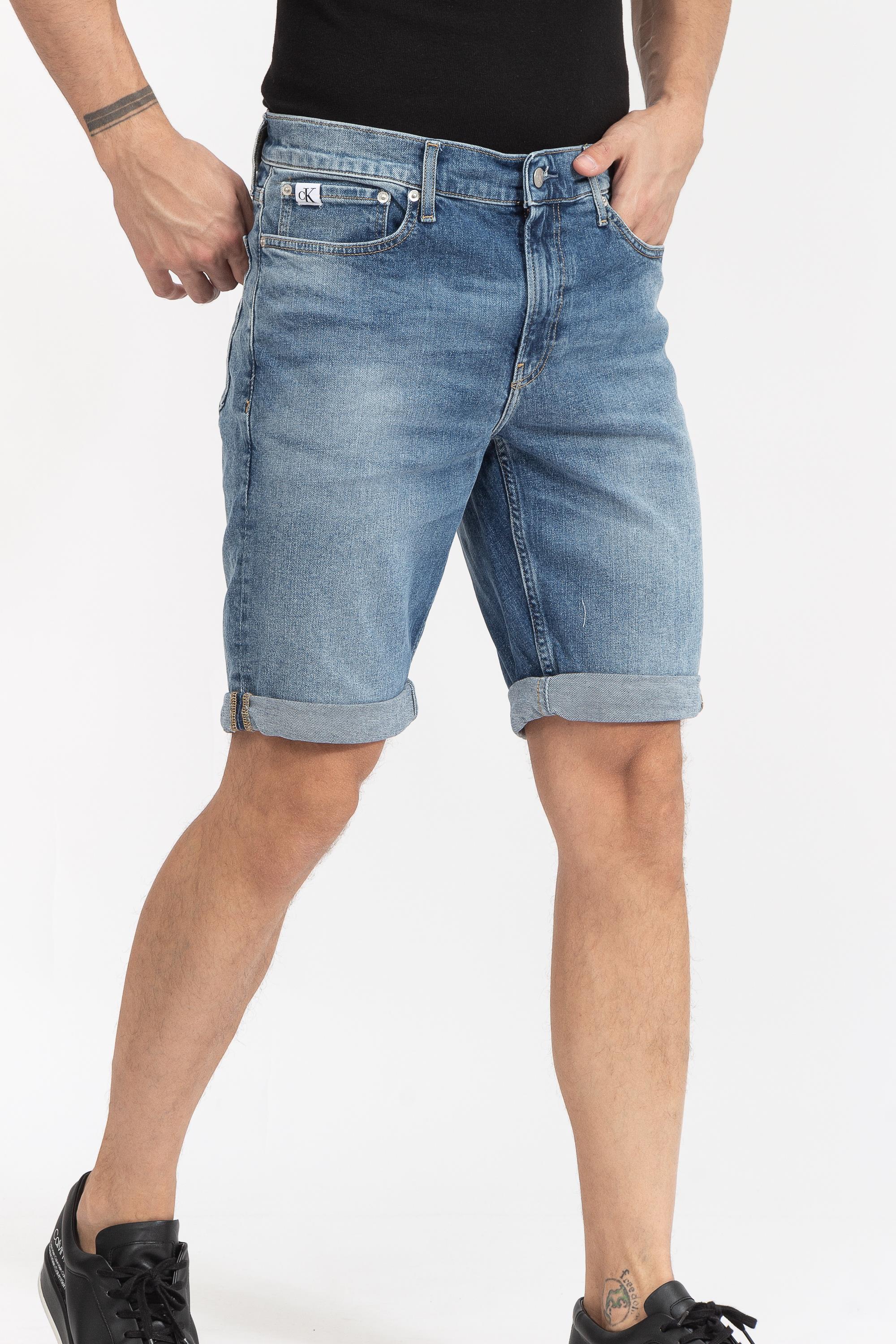 Calvin Klein Slim Erkek Jean Şort