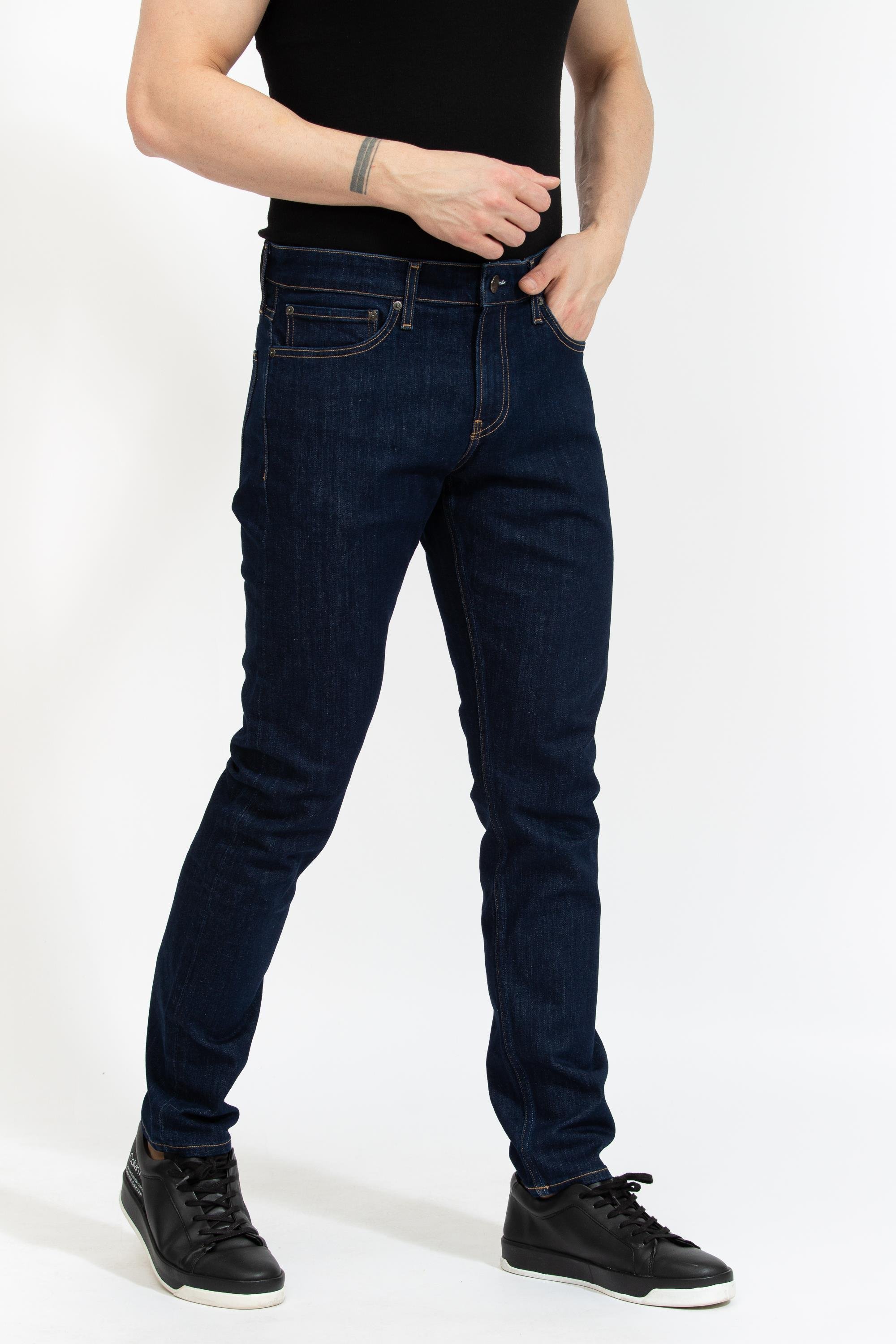 Calvin Klein Slim Fit Coolmax Mid Erkek Jean Pantolon
