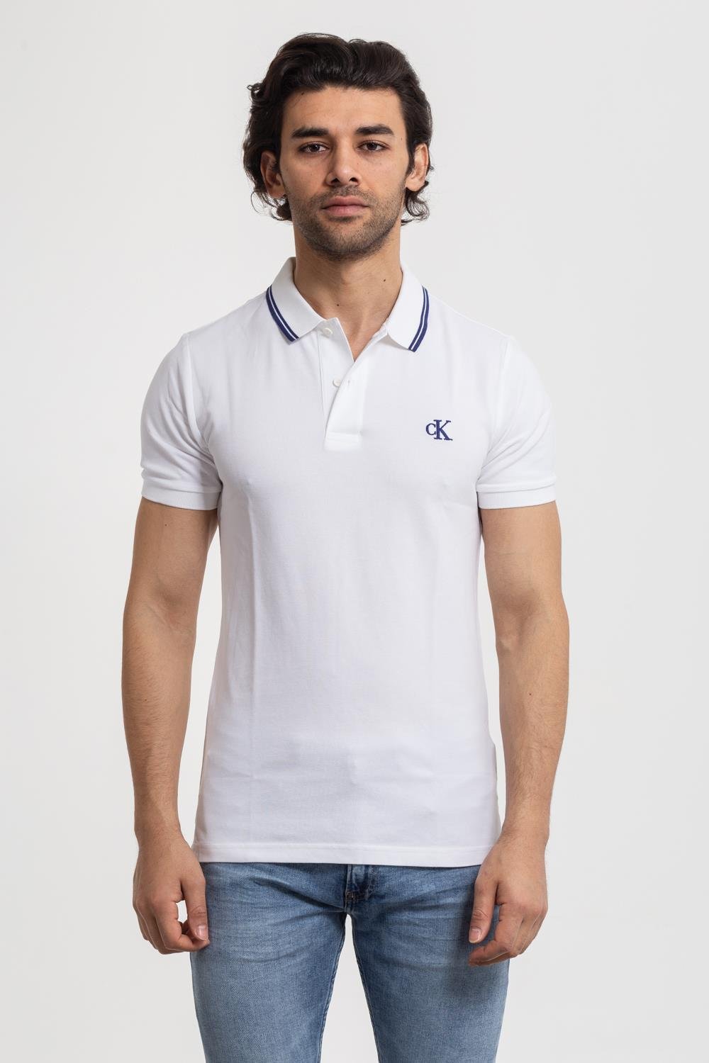 Calvin Klein Slim Fit Erkek Kısa Kollu T-Shirt