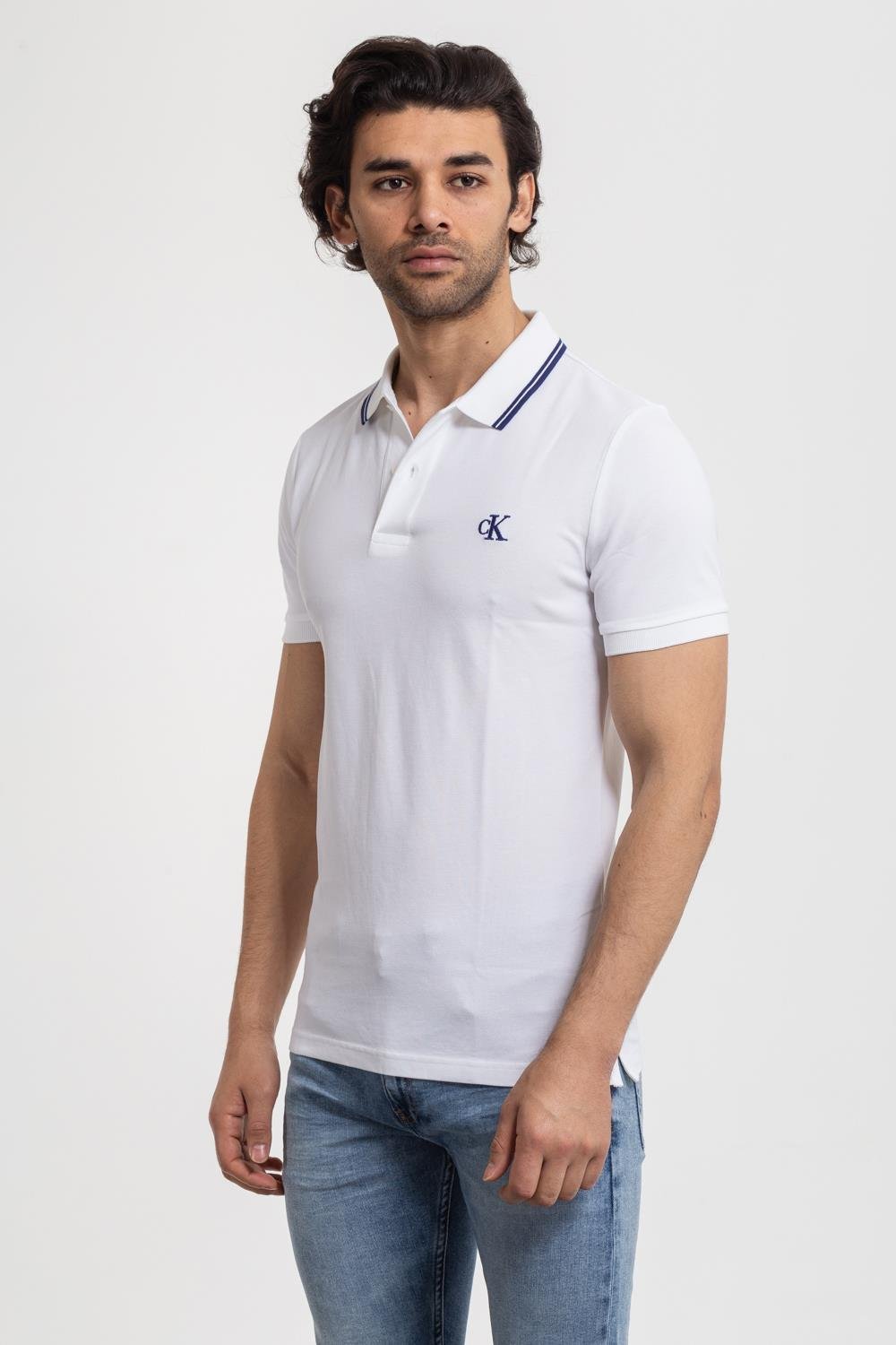 Calvin Klein Slim Fit Erkek Kısa Kollu T-Shirt