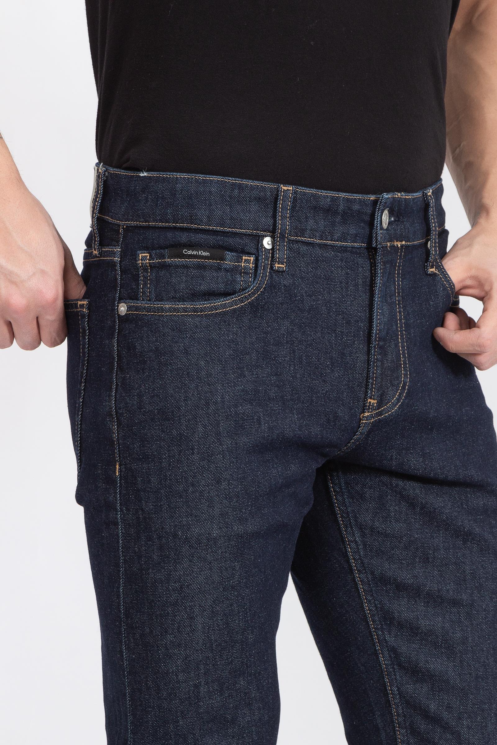 Calvin Klein Slim Fit Iconic Rinse Erkek Jean Pantolon