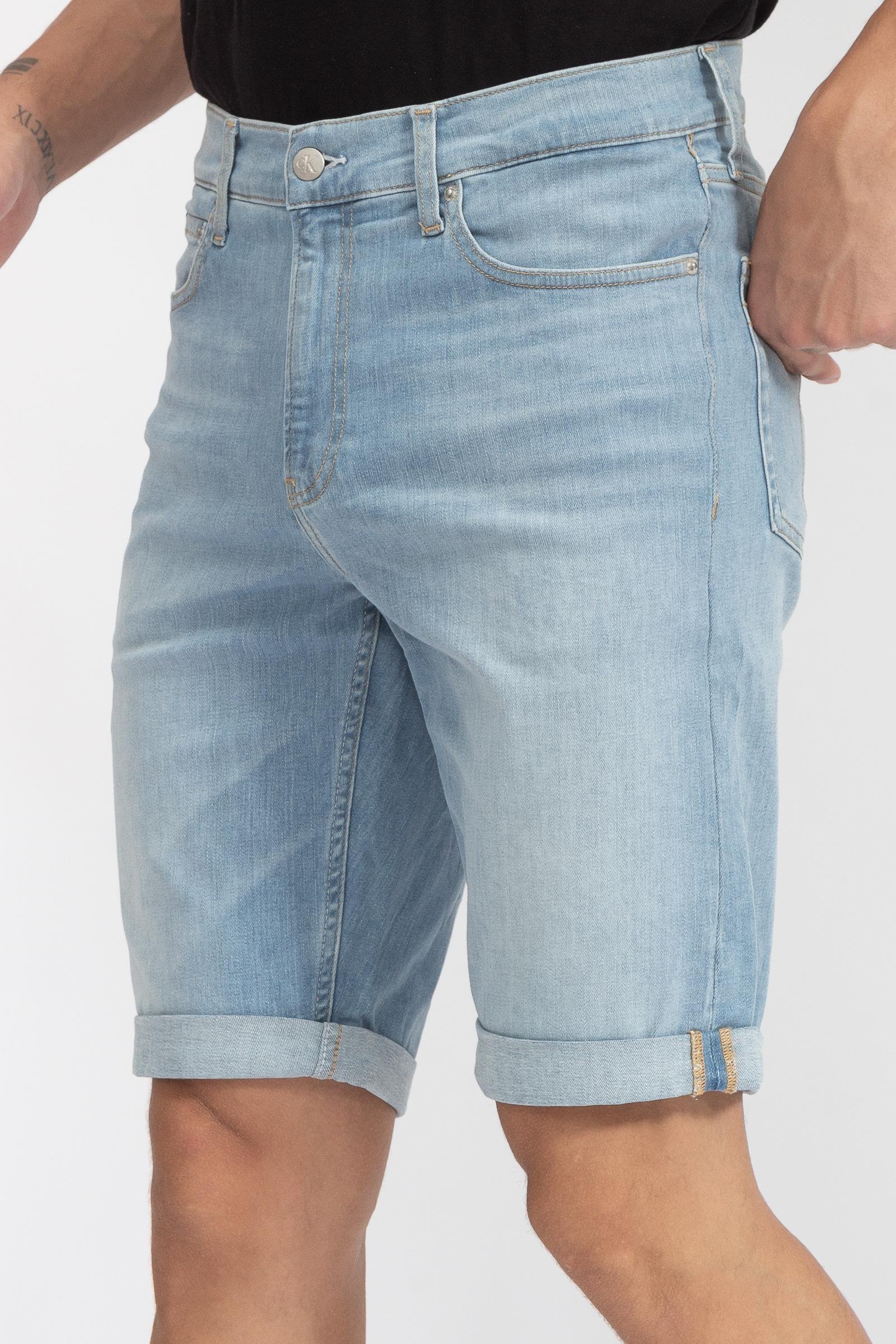 Calvin Klein Slim Short Erkek Jean Şort