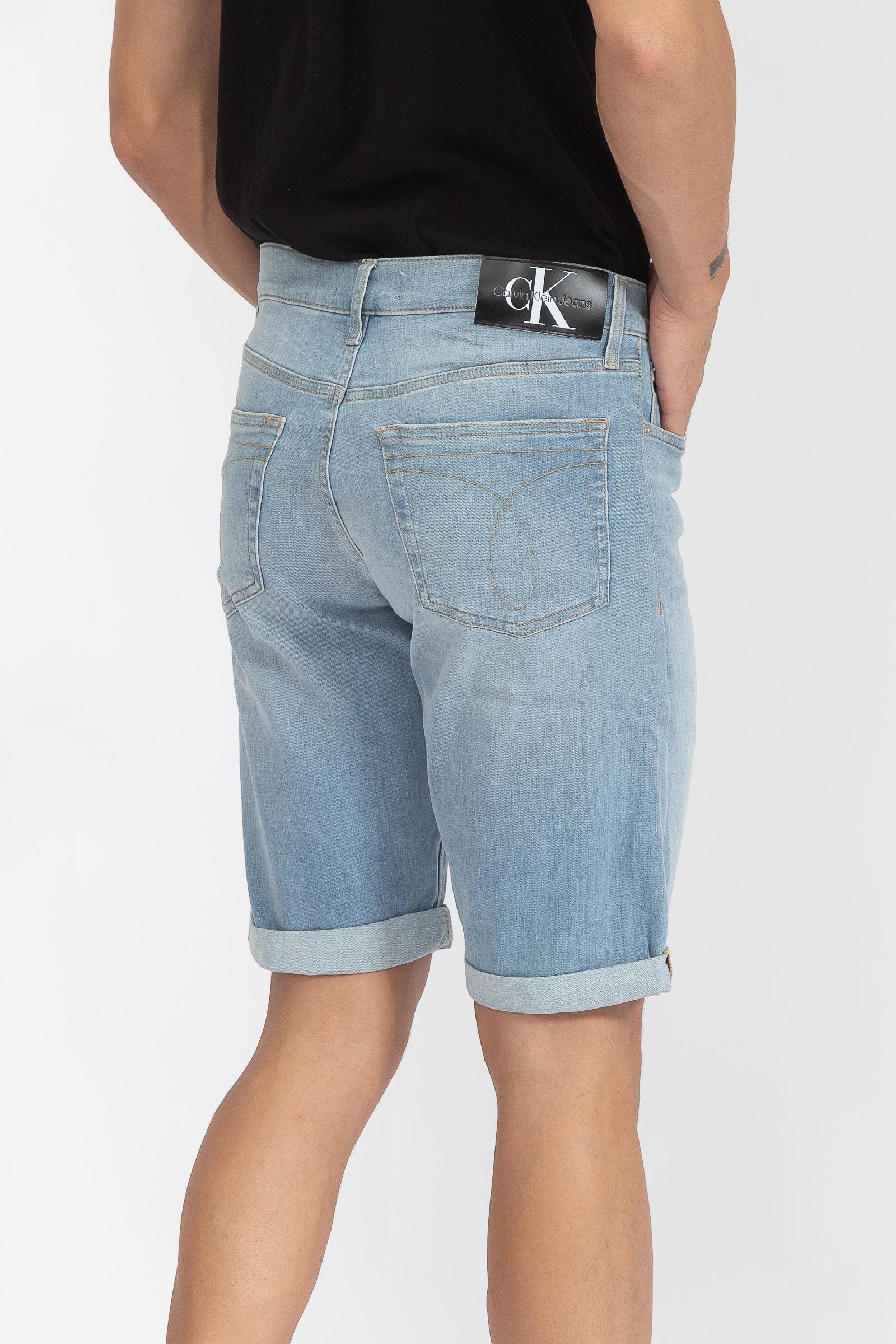 Calvin Klein Slim Short Erkek Jean Şort